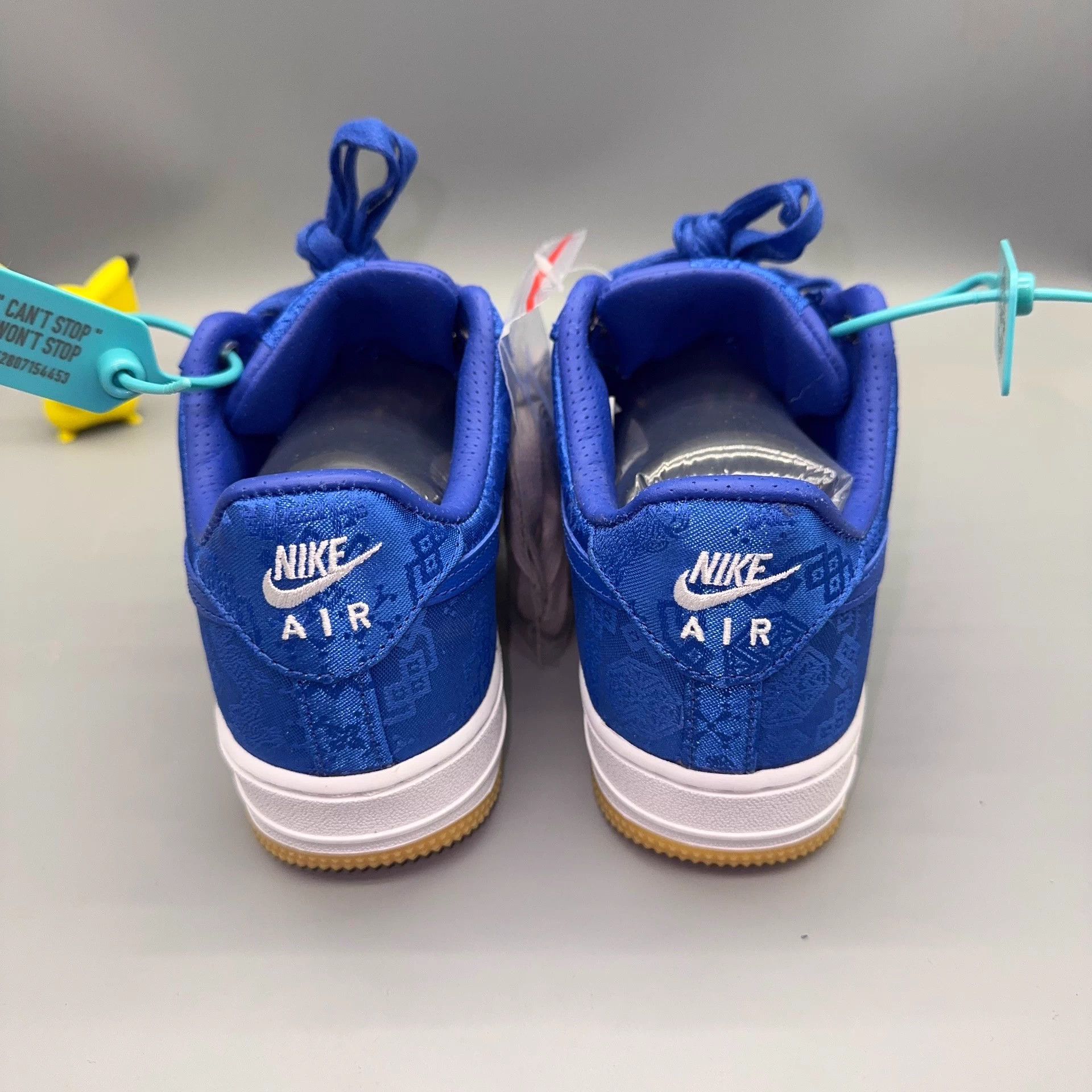 Nike Nike Air Force 1 Blue Silk Women's 38 Size US 7 / IT 37 - 3 Thumbnail