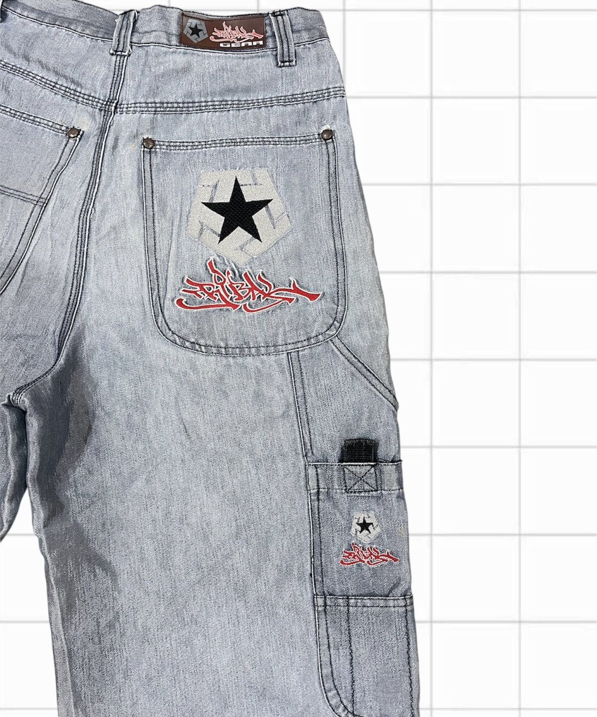 JNCO × Tribal Streetwear × Vintage Vintage Tribal Gear Jnco Y2K Jorts Size US 28 / EU 44 - 4 Thumbnail