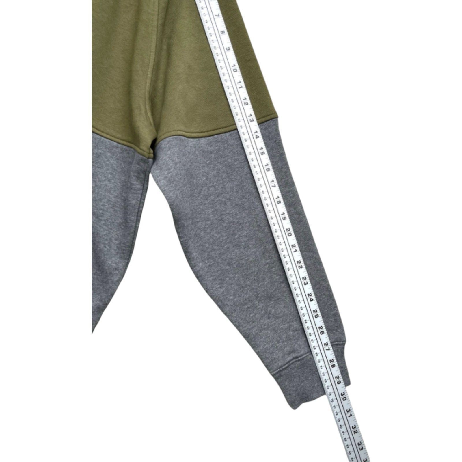 Levi's Levi's - Men's Long Sleeve Hoodie - Olive Green/Grey - Mediu Size US M / EU 48-50 / 2 - 9 Thumbnail