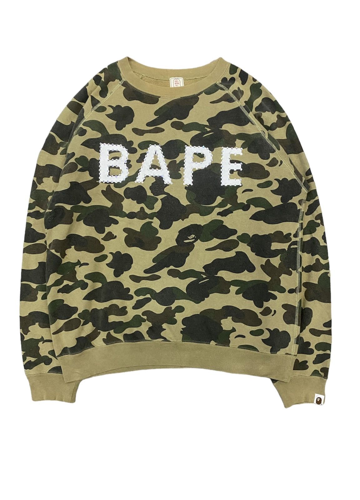 Bape 2005 Swarovski 1st Camo Crewneck Size US M / EU 48-50 / 2 - 1 Thumbnail