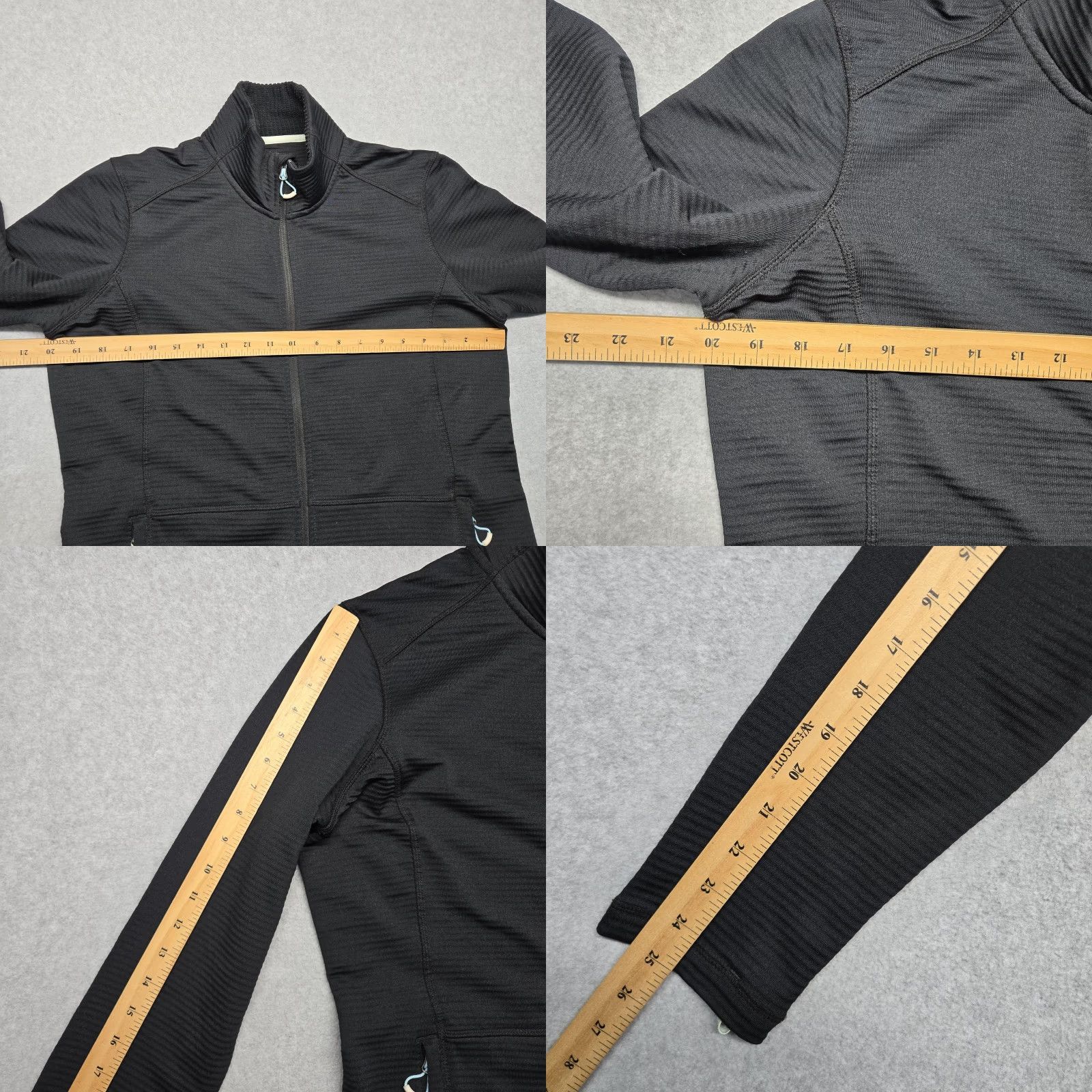 Orvis Orvis Jacket Womens Medium Black Full Zip Grid Fleece Stretch Pockets Outdoor Outdoorwear Hiking Walking Fishing Shirt? Size M / US 6-8 / IT 42-44 - 9 Thumbnail
