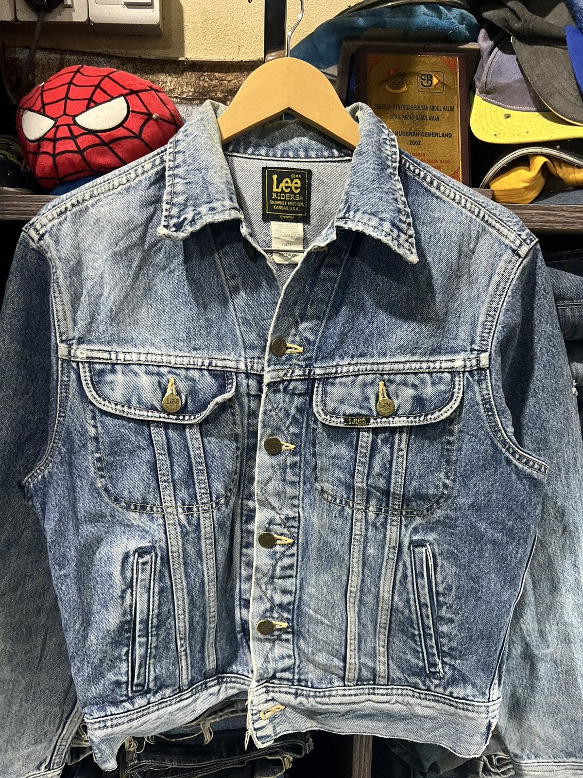 Lee 🔥Vintage Lee Riders x Edwin Denim Trucker Size US S / EU 44-46 / 1 - 9 Thumbnail