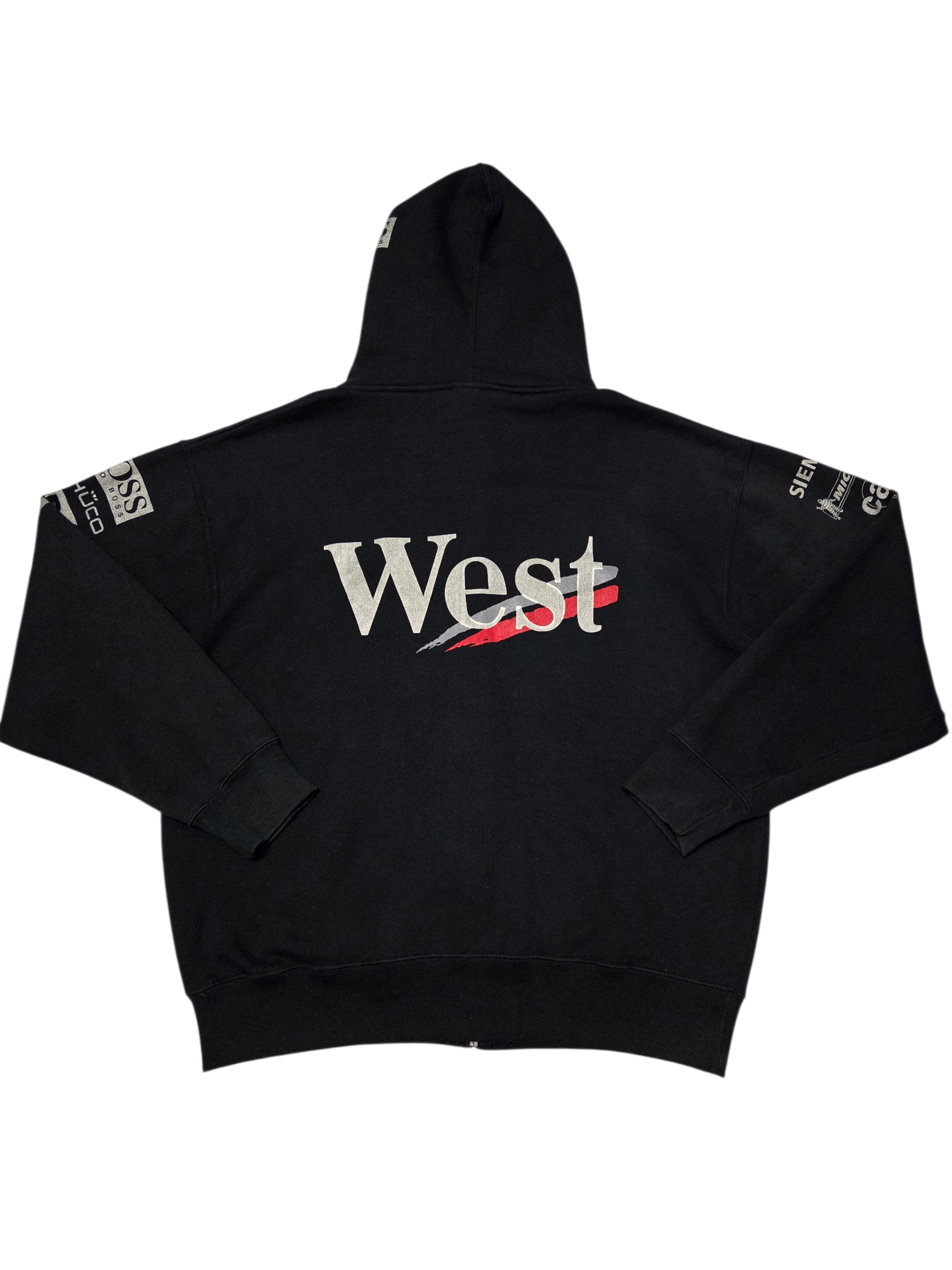 Vintage Vintage West Mercedes - Benz Hoodie Size US L / EU 52-54 / 3 - 2 Thumbnail
