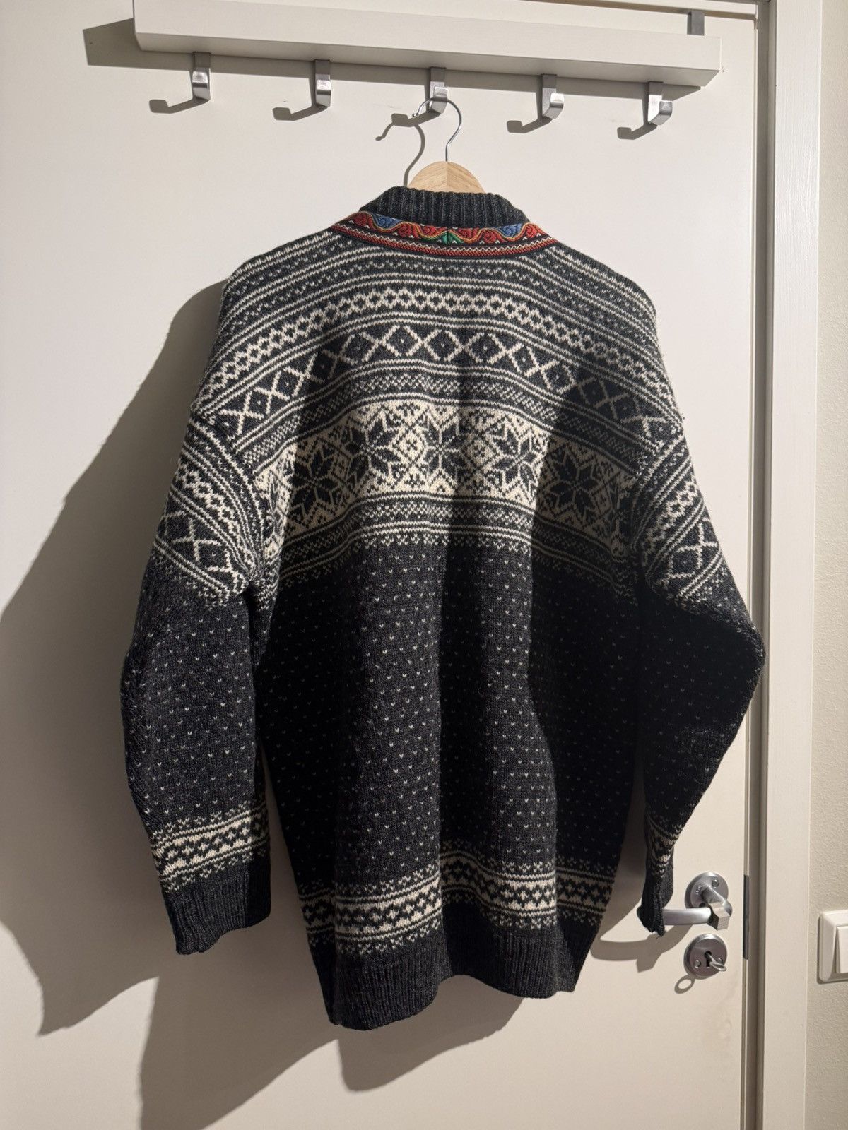 Dale Of Norway Norwegian Wool Knit Sweater - Norwool Cardigan Size US M / EU 48-50 / 2 - 2 Thumbnail