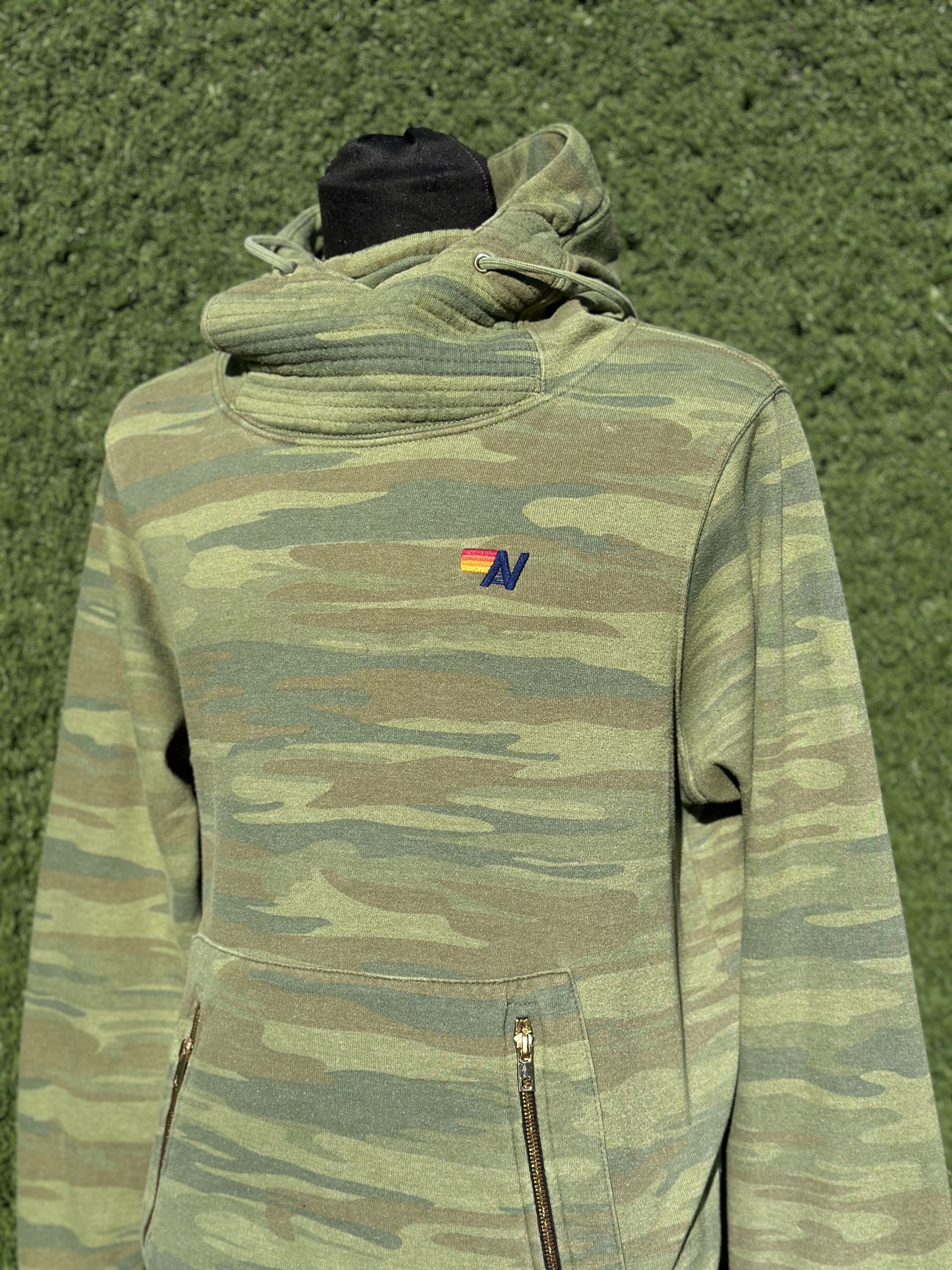 Aviator Nation Aviator Nation Camo Hoodie High Neck XL Vintage Fade Size US XL / EU 56 / 4 - 10 Thumbnail