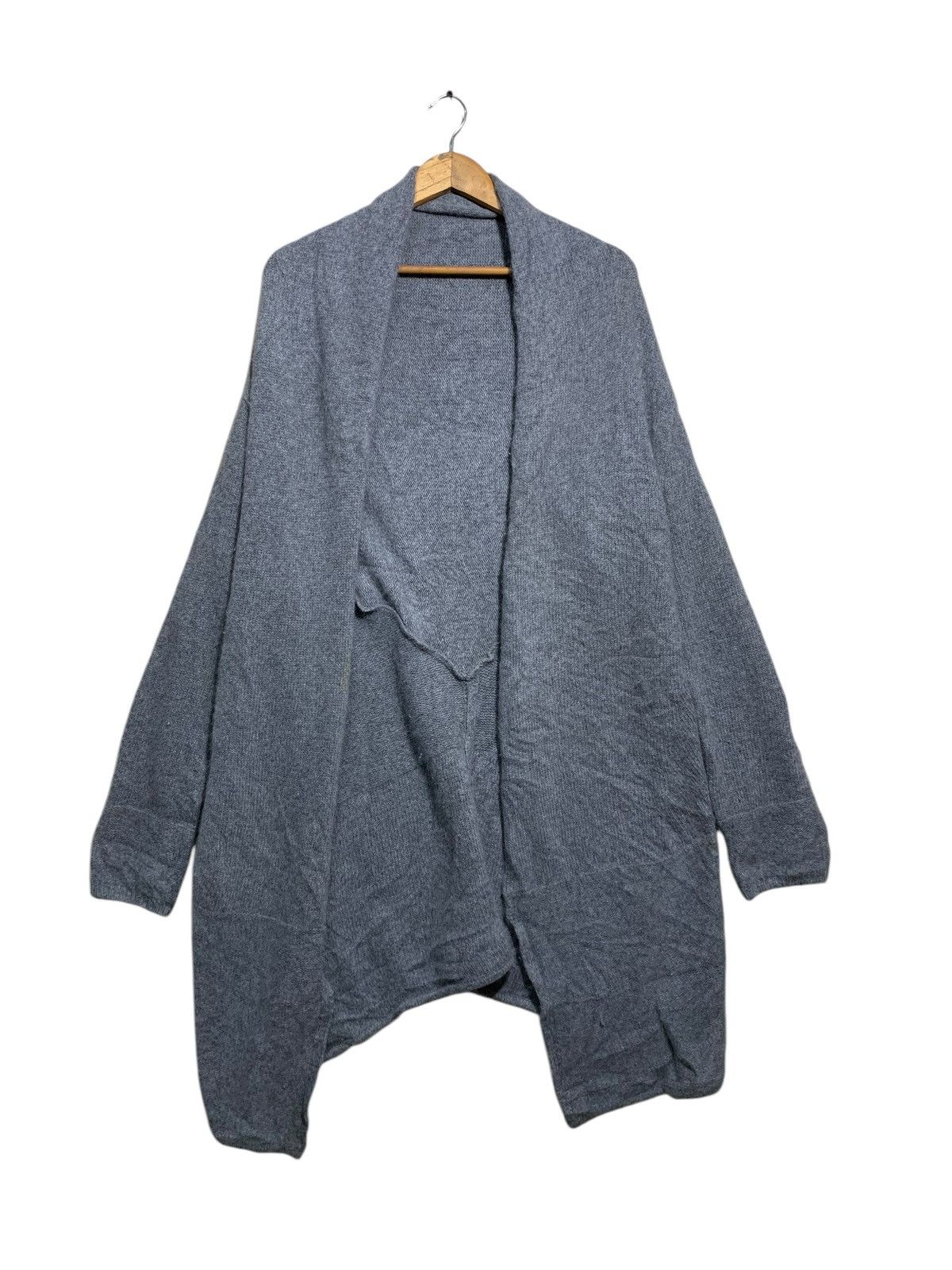 NVLTY × Yohji Yamamoto 🔥YOHJI YAMAMOTO X NCLT ITALY MOHAIR CARDICOATS Size L / US 10 / IT 46 - 1 Thumbnail