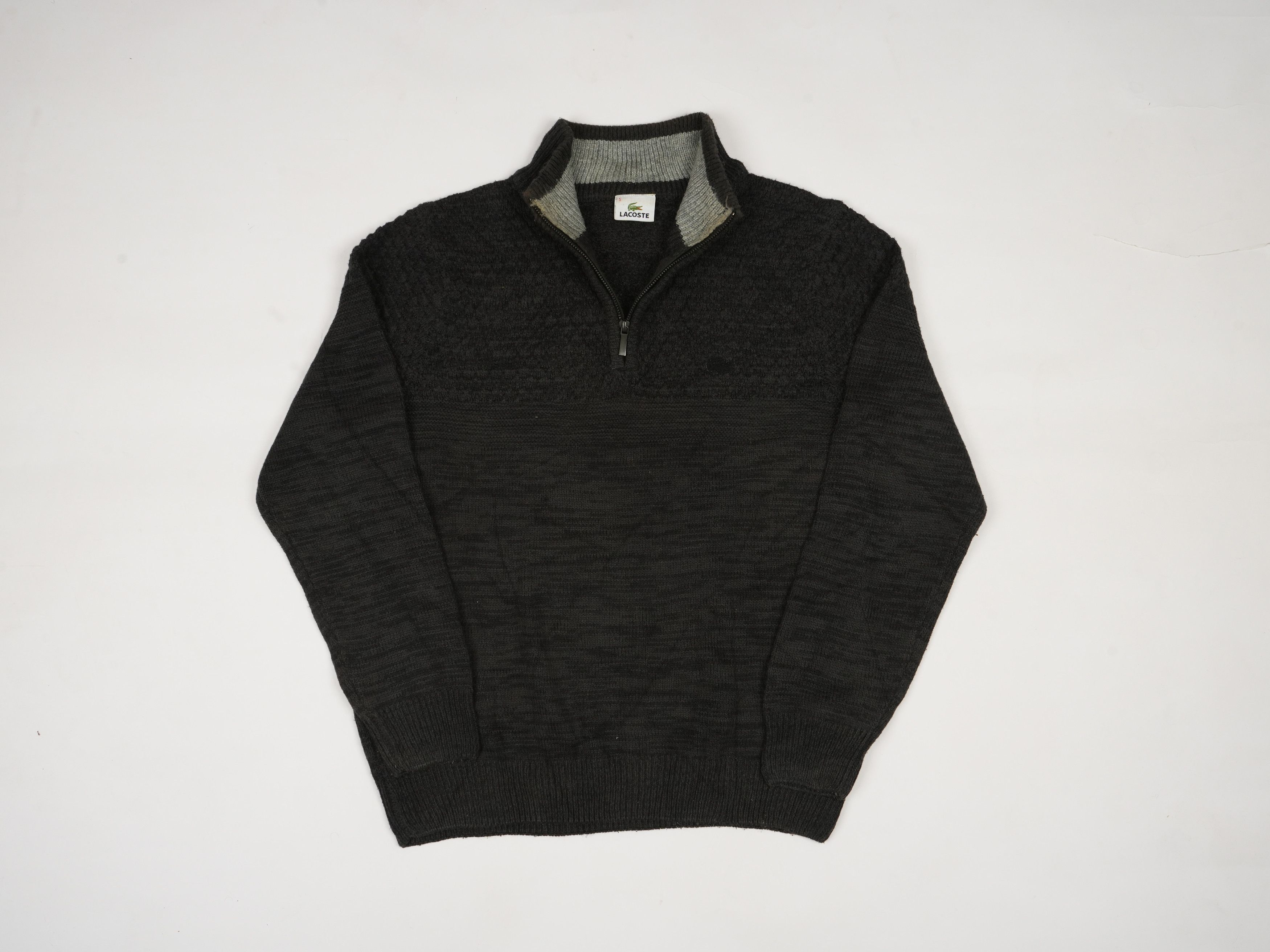 Lacoste Lacoste 1/4 Zip Sweater Jumper Size US L / EU 52-54 / 3 - 1 Thumbnail