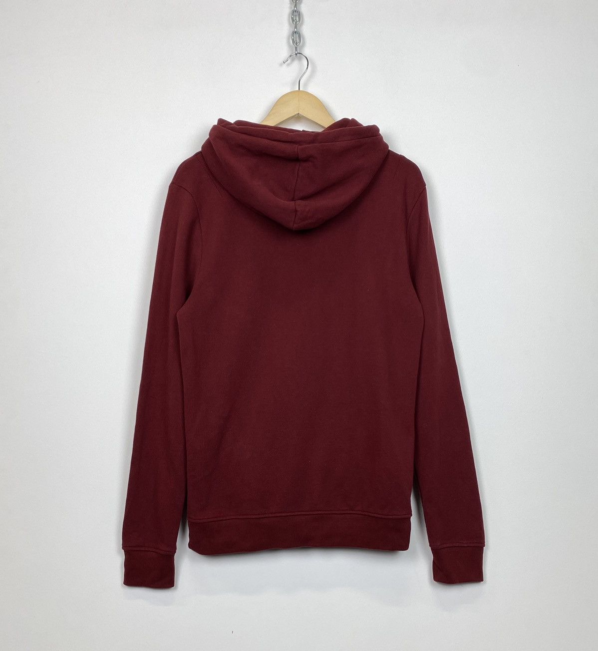 Other Allsaints Raven Oth Hoody Burgundy Red Men’s Size Small Y2K Size US S / EU 44-46 / 1 - 10 Thumbnail