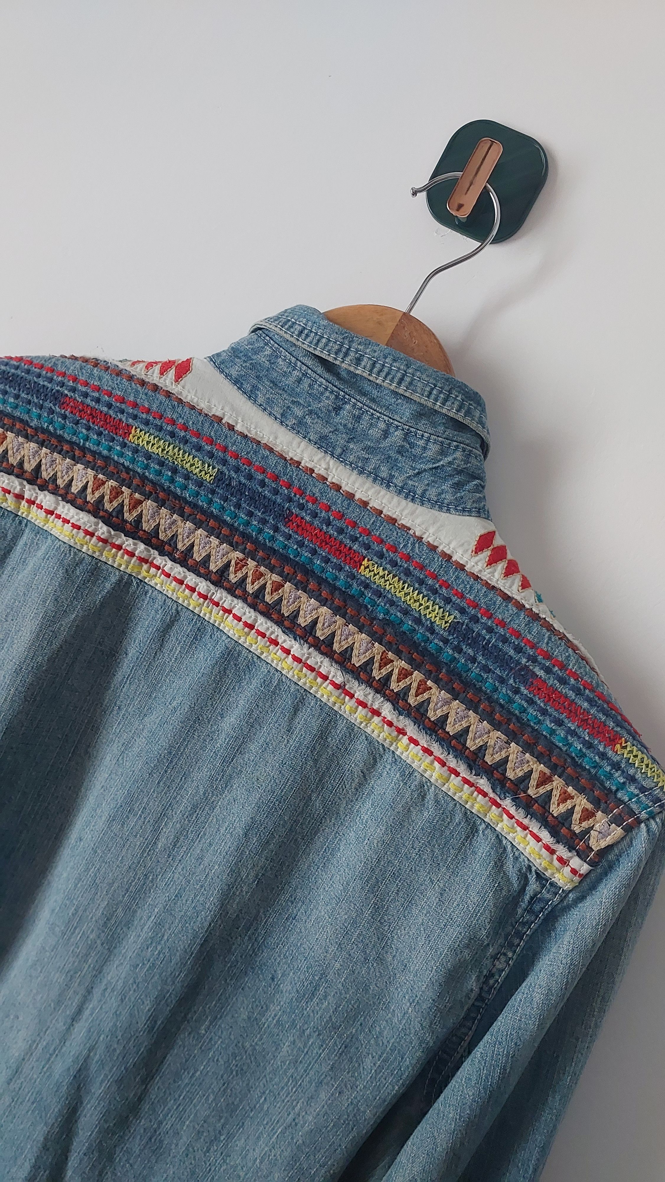 Japanese Brand × go slow caravan GSC GO SLOW CARAVAN DENIM SHIRT Size US M / EU 48-50 / 2 - 13 Thumbnail