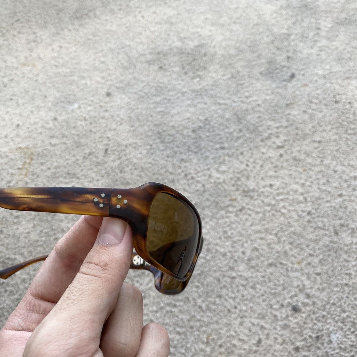 Designer × Vintage vintage Blinde Bambino Sunglasses browm tiger RARE logo Size ONE SIZE - 6 Thumbnail