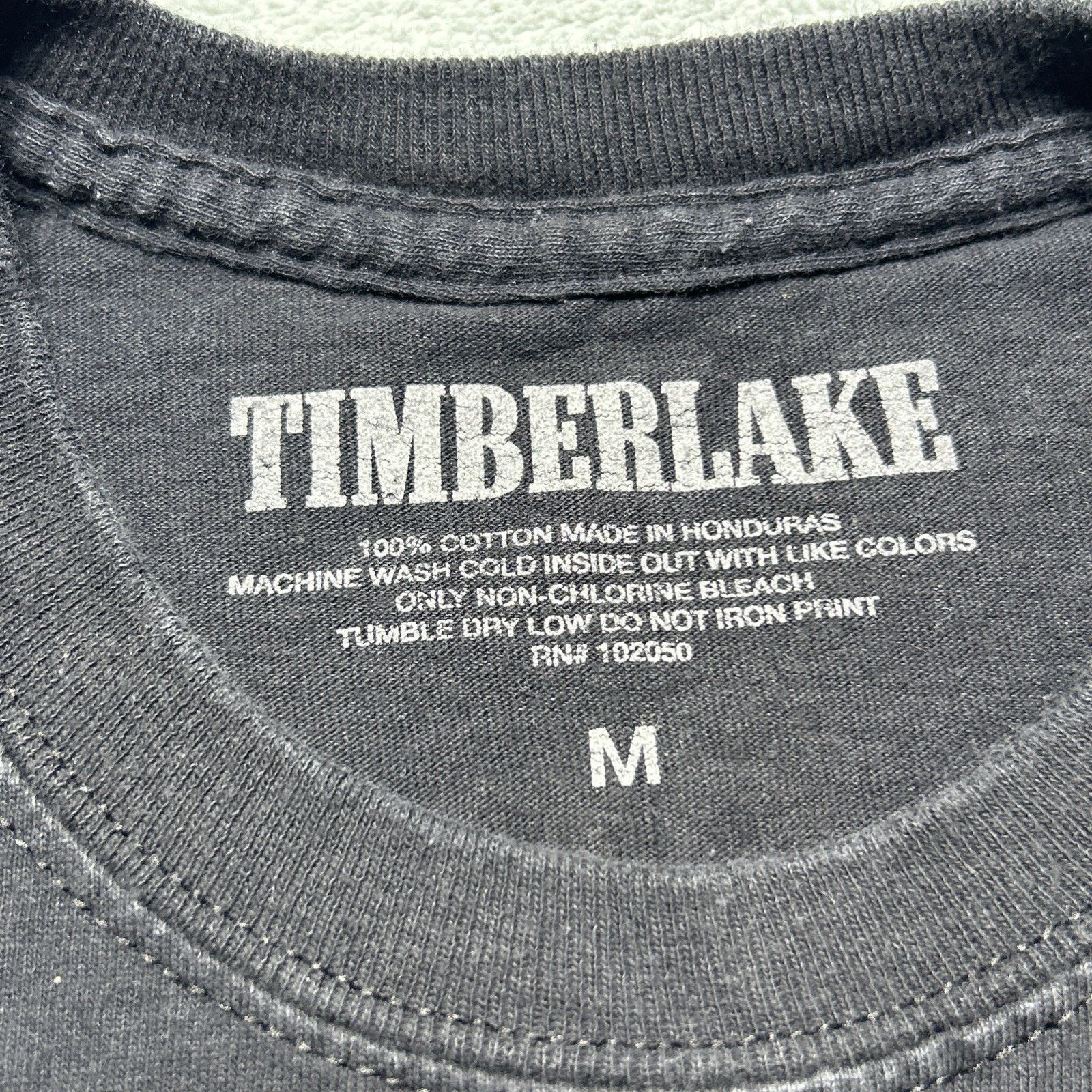 Hanes Justin Timberlake T-Shirt Mens Med Man Of The Woods Size US M / EU 48-50 / 2 - 4 Thumbnail