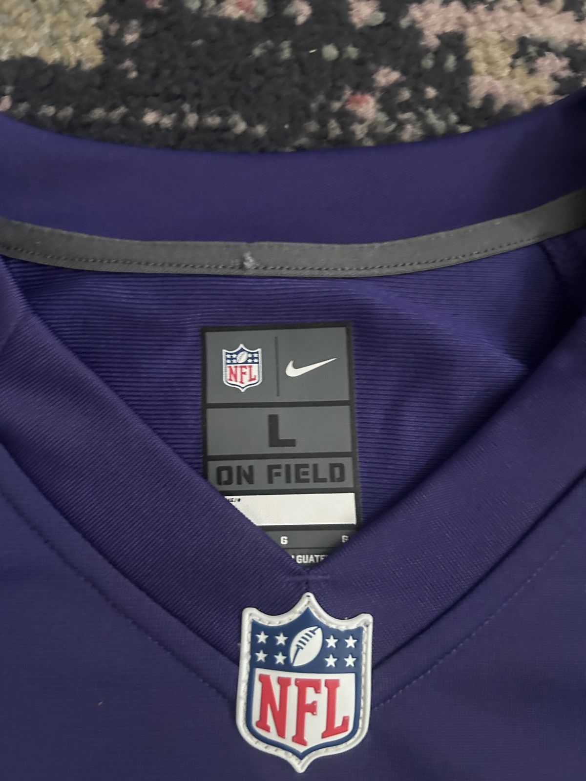 NFL Nike Baltimore Ravens Justin Tucker #9 Purple Game Jersey Size US L / EU 52-54 / 3 - 3 Thumbnail