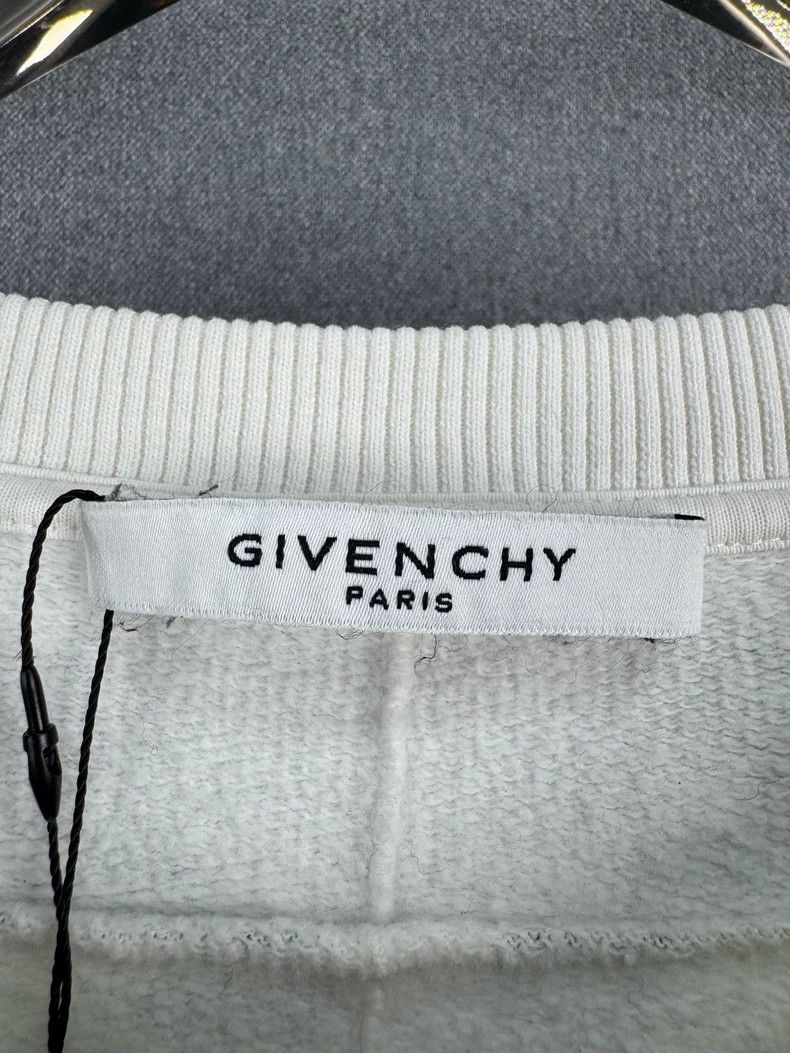 Givenchy Givenchy White Floral Long Sleeve Sweatshirt Size US S / EU 44-46 / 1 - 3 Thumbnail