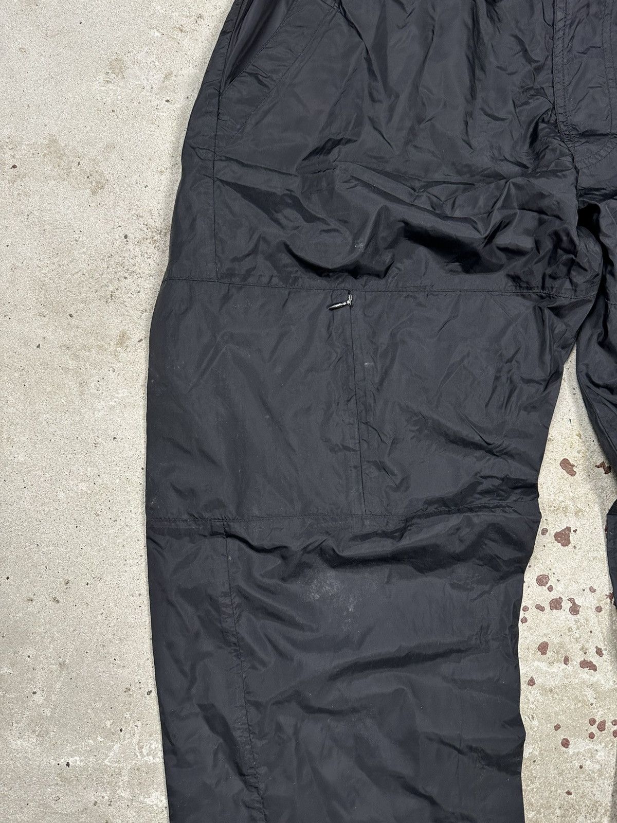 Diesel × Vintage Vintage 90s Diesel ParachutecH Black Track Pants Baggy Size US 34 / EU 50 - 7 Thumbnail