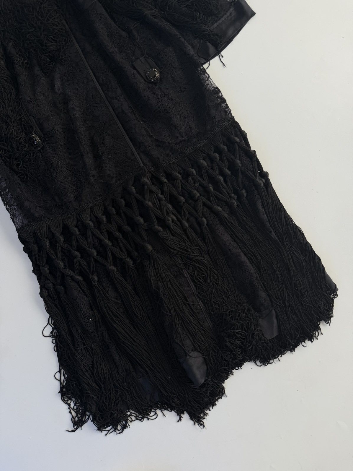 Dolce & Gabbana Museum Piece Dolce & Gabanna Fringe Dress Size S / US 4 / IT 40 - 5 Thumbnail