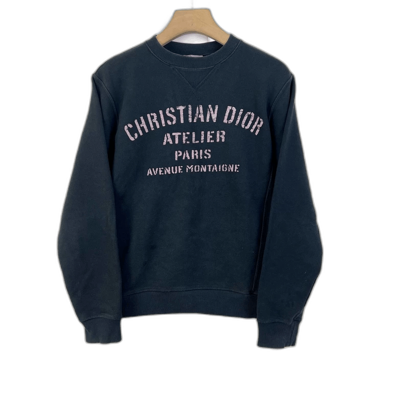 Dior Christian Dior Sweatshirt with Logo Design Size XS / US 0-2 / IT 36-38 - 1 Thumbnail