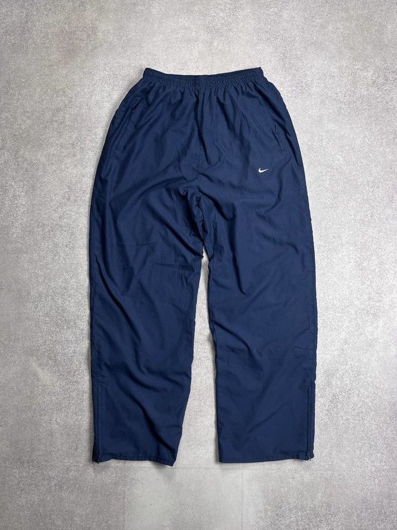 Nike VINTAGE NIKE SWOOSH NYLON SKEPTA STYLR BAGGY TRACK PANTS L Size US 34 / EU 50 - 1 Thumbnail
