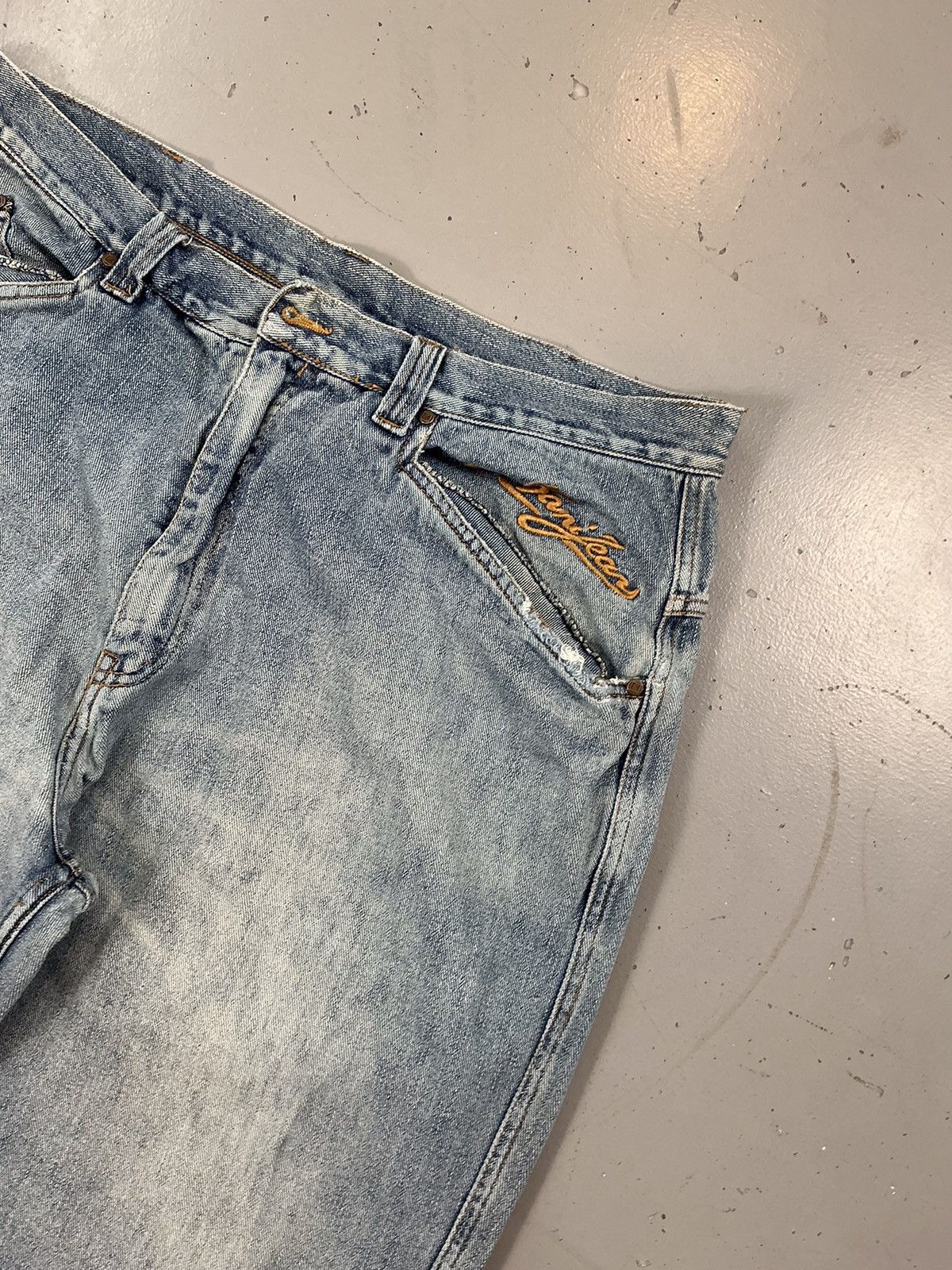 Karl Kani × Vintage Vintage Kani jeans distressed loose fit denim Size US 40 / EU 56 - 6 Thumbnail