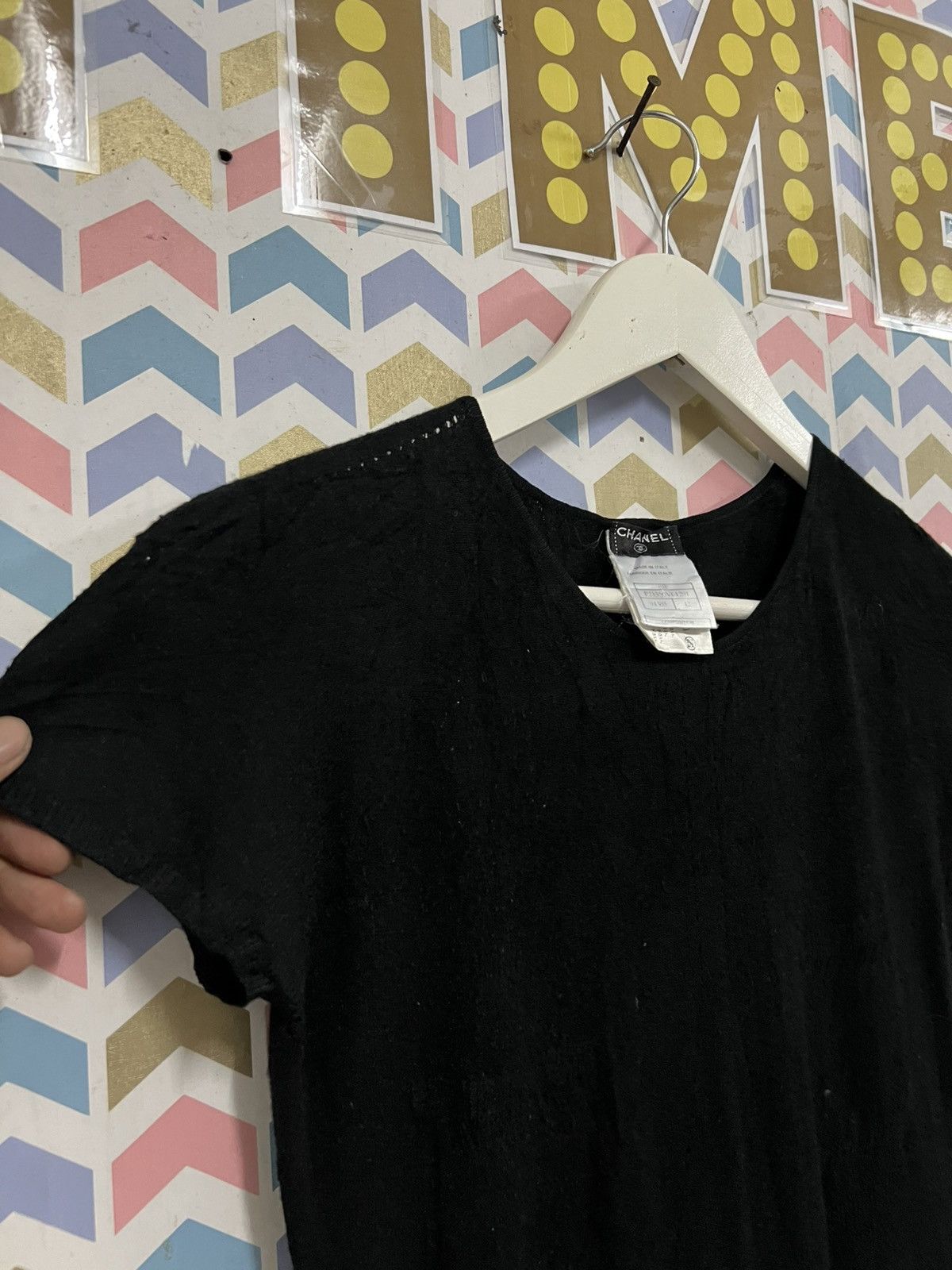 Chanel Black shirt Chanel Size M / US 6-8 / IT 42-44 - 4 Thumbnail