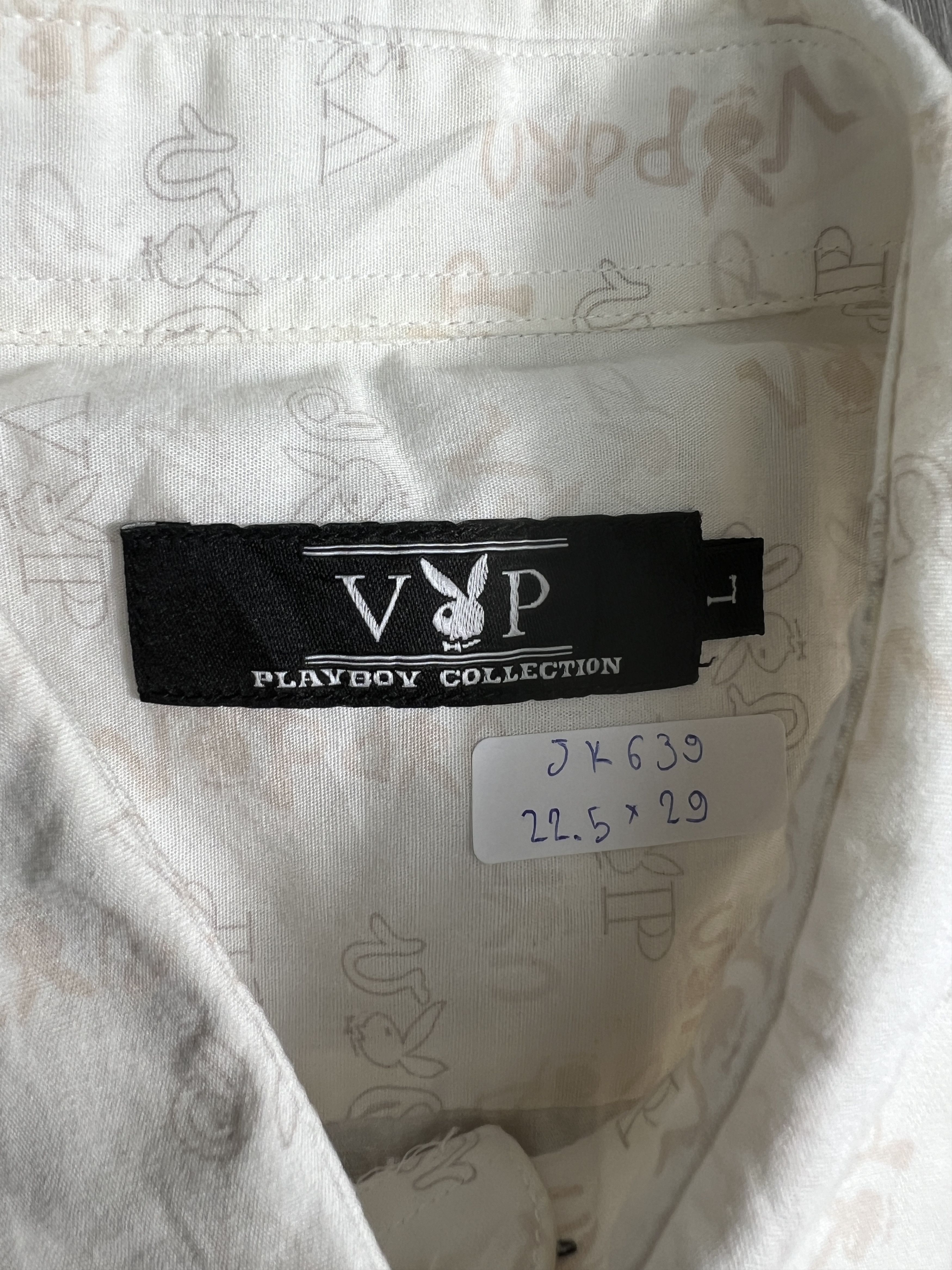 Playboy VIP Playboy Collection Printed Buttons Up Shirt (L) JK639 Size US XL / EU 56 / 4 - 3 Thumbnail
