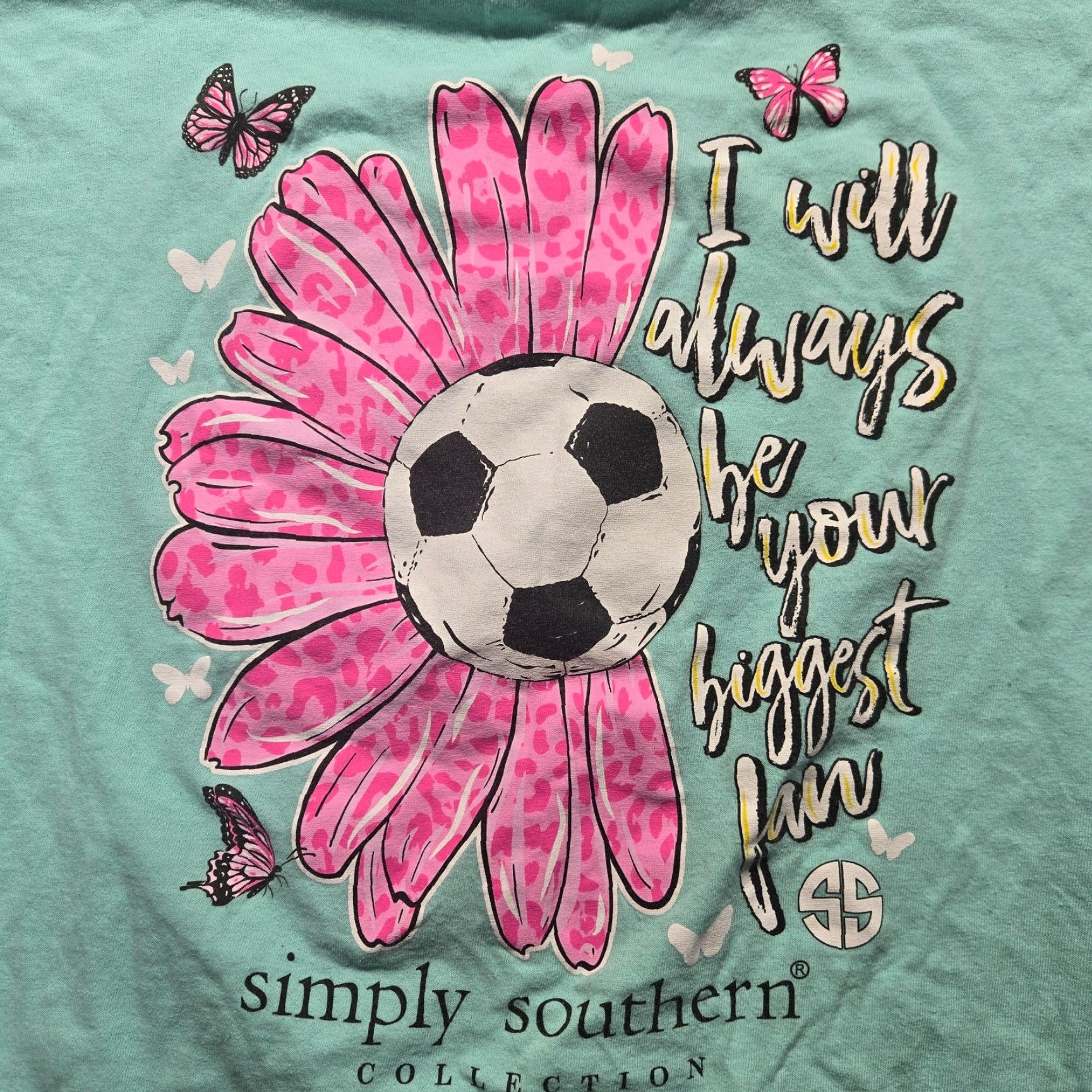 Vintage Simply Southern Shirt Blue Tee Adult Women's 2XL Blue 2XL Big Fan Softball Mom Classic Sports Lightweight Crew Neck Short Sleeve Cotton Knit Size XXL / US 16-18 / IT 52-54 - 2 Thumbnail