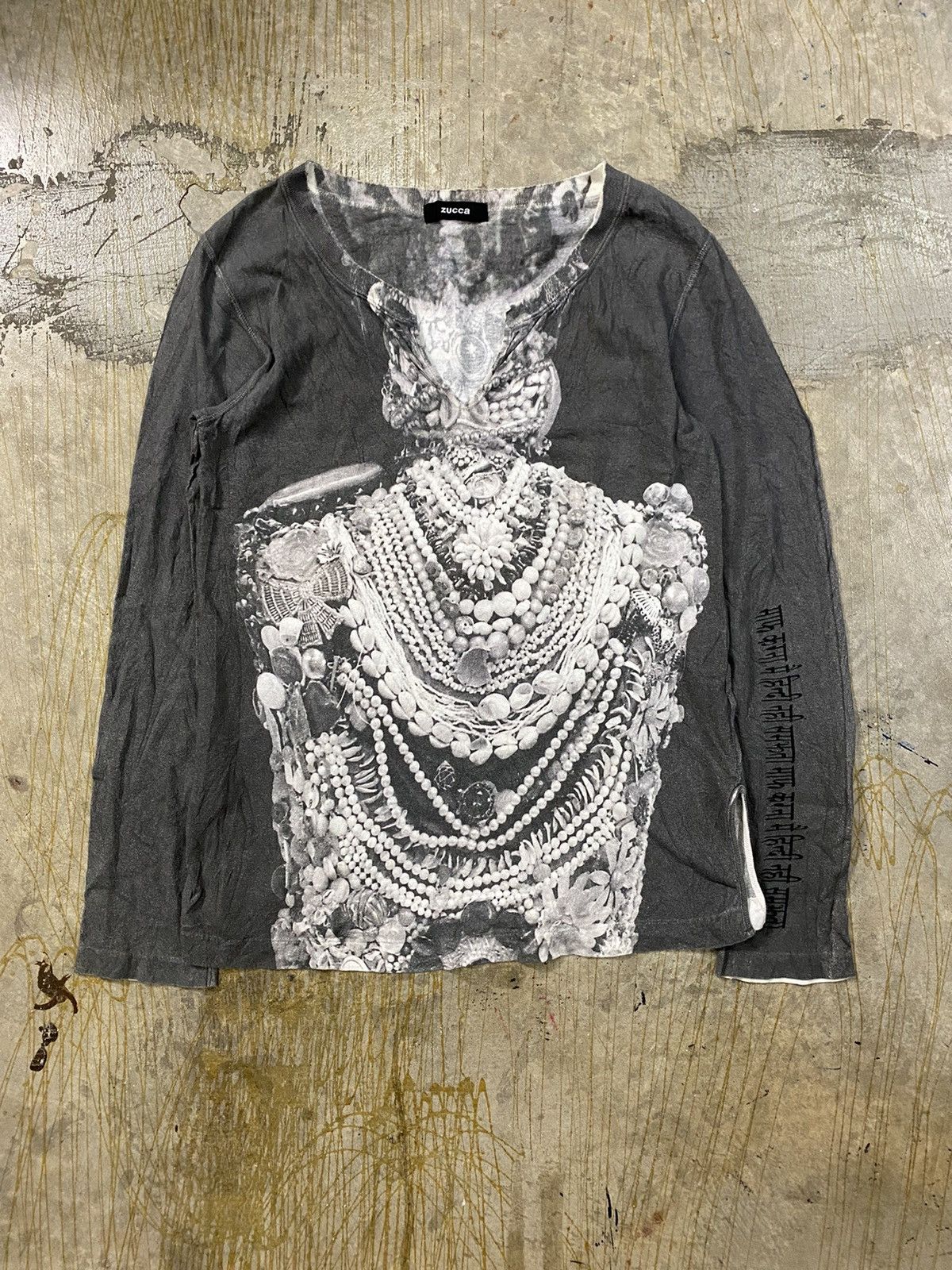 Zucca 1990s Zucca Temporality Hindi voodoo jewelry LS Size M / US 6-8 / IT 42-44 - 7 Thumbnail