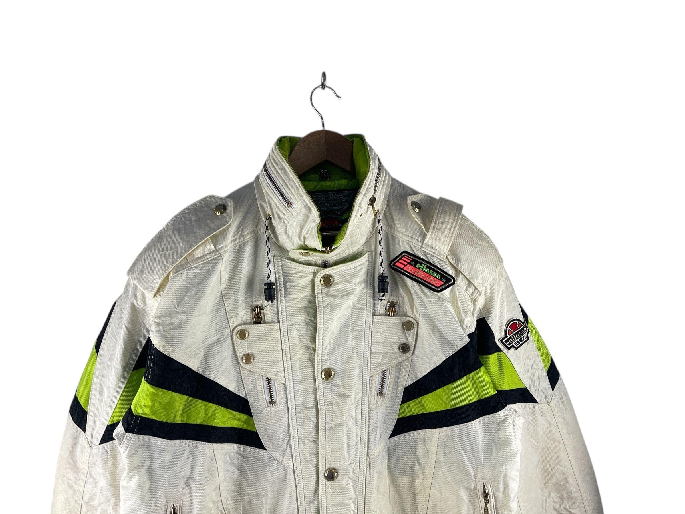 Ellesse Vintage Ellesse B.A Speed Ski Equipment Jacket Size L / US 10 / IT 46 - 8 Thumbnail