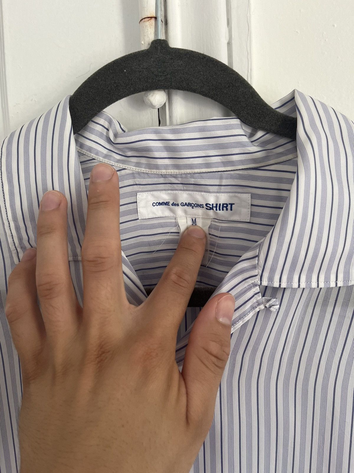 Comme des Garcons SHIRT Comme Des Garcons shirt short sleeve cupro camp collar shirt Size US M / EU 48-50 / 2 - 2 Thumbnail