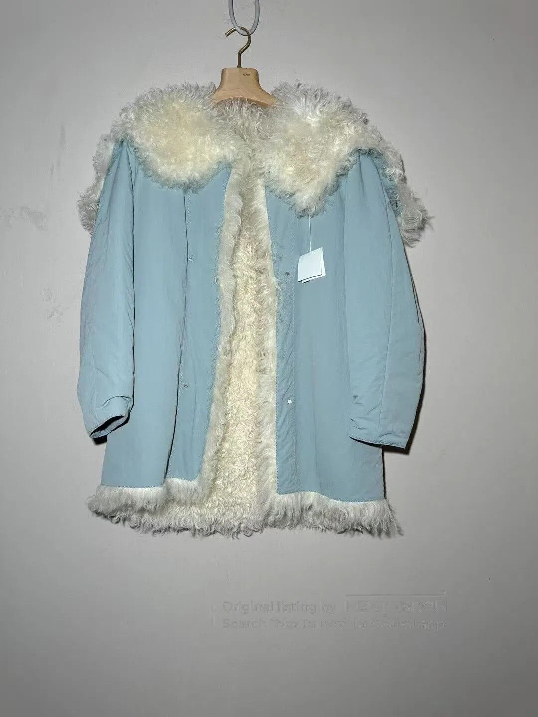 Hermes Hermes Sky Blue Fur. Size US M / EU 48-50 / 2 - 3 Thumbnail
