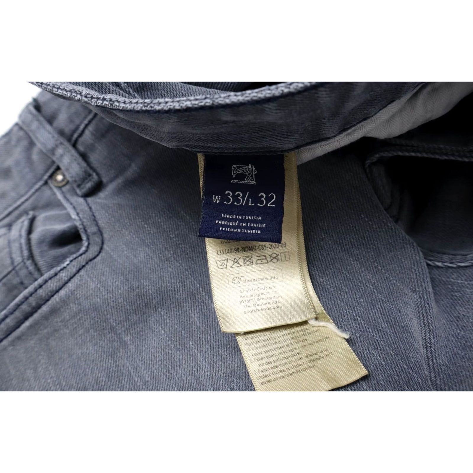Scotch & Soda SCOTCH & SODA Ralston Jeans Men's W33/L32 Button Fly Slim Fit Fade Effect Size US 33 - 5 Thumbnail