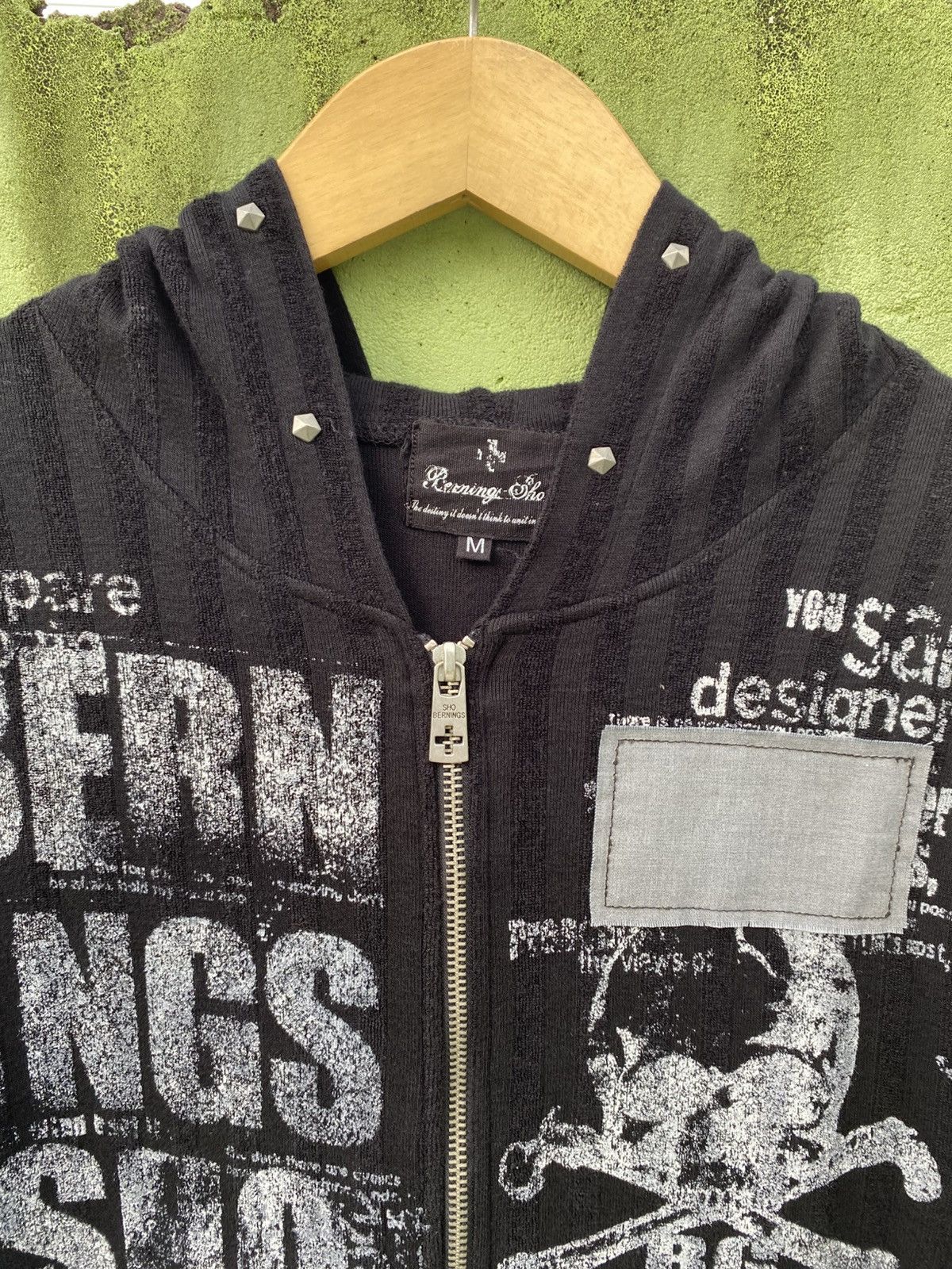 BERNINGS SHO Bernings Sho Dark Luxury Style Avant Garde Studded Punk Goth Size US M / EU 48-50 / 2 - 3 Thumbnail