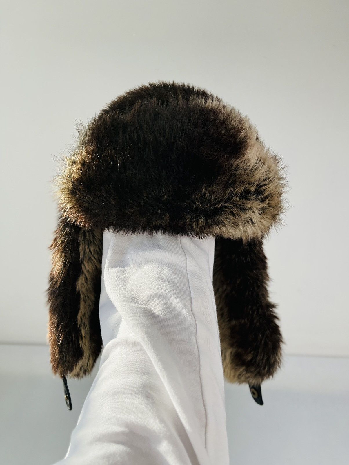Hysteric Glamour Vintage fuzzy mohair japanese ushanka hat avant garde Size ONE SIZE - 4 Thumbnail