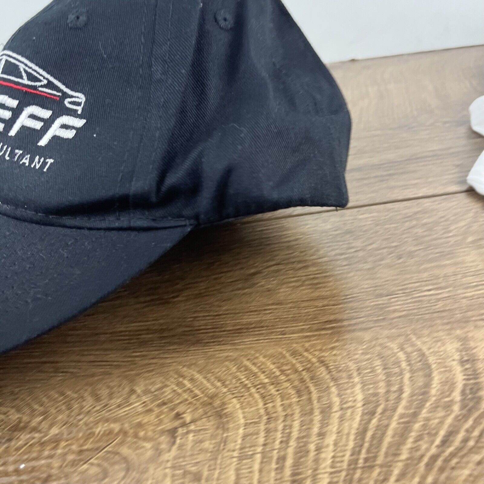 Other Car Jeff Hat Sales Consultant Hat Black Adjustable Hat Black Size ONE SIZE - 8 Thumbnail
