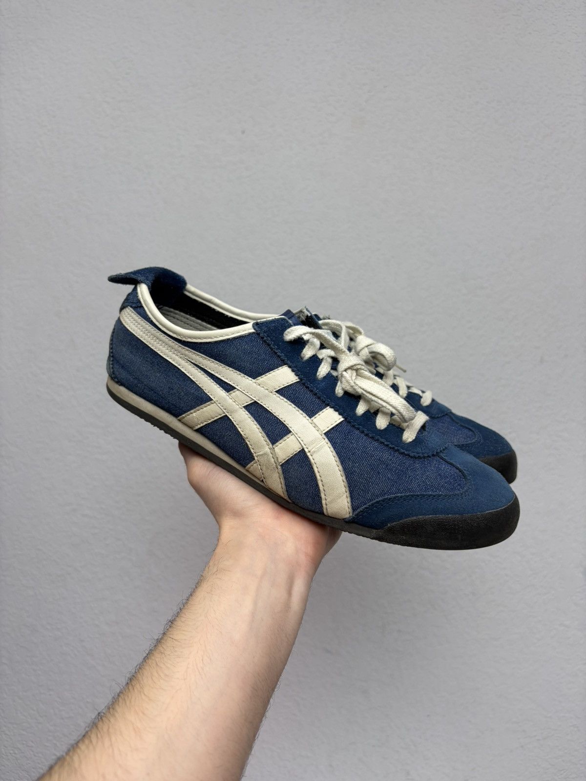 Onitsuka Tiger Vintage Asics Onitsuka Tiger Denim Wash Shoes 66 Kill Bill Size US 10.5 / EU 43-44 - 2 Thumbnail