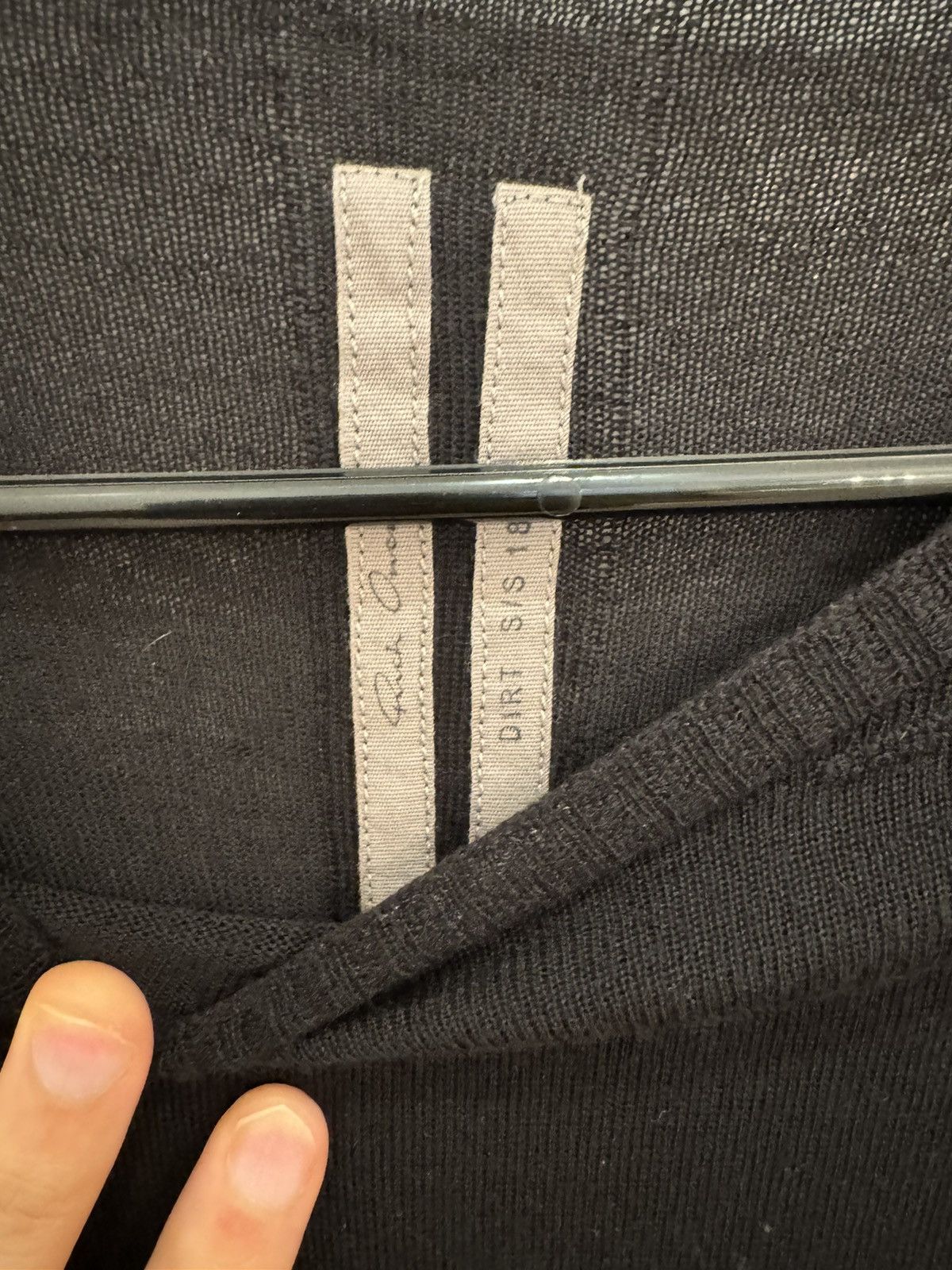 Rick Owens Rick Owens New Wool SS/18 Sweater Black Size US M / EU 48-50 / 2 - 2 Thumbnail