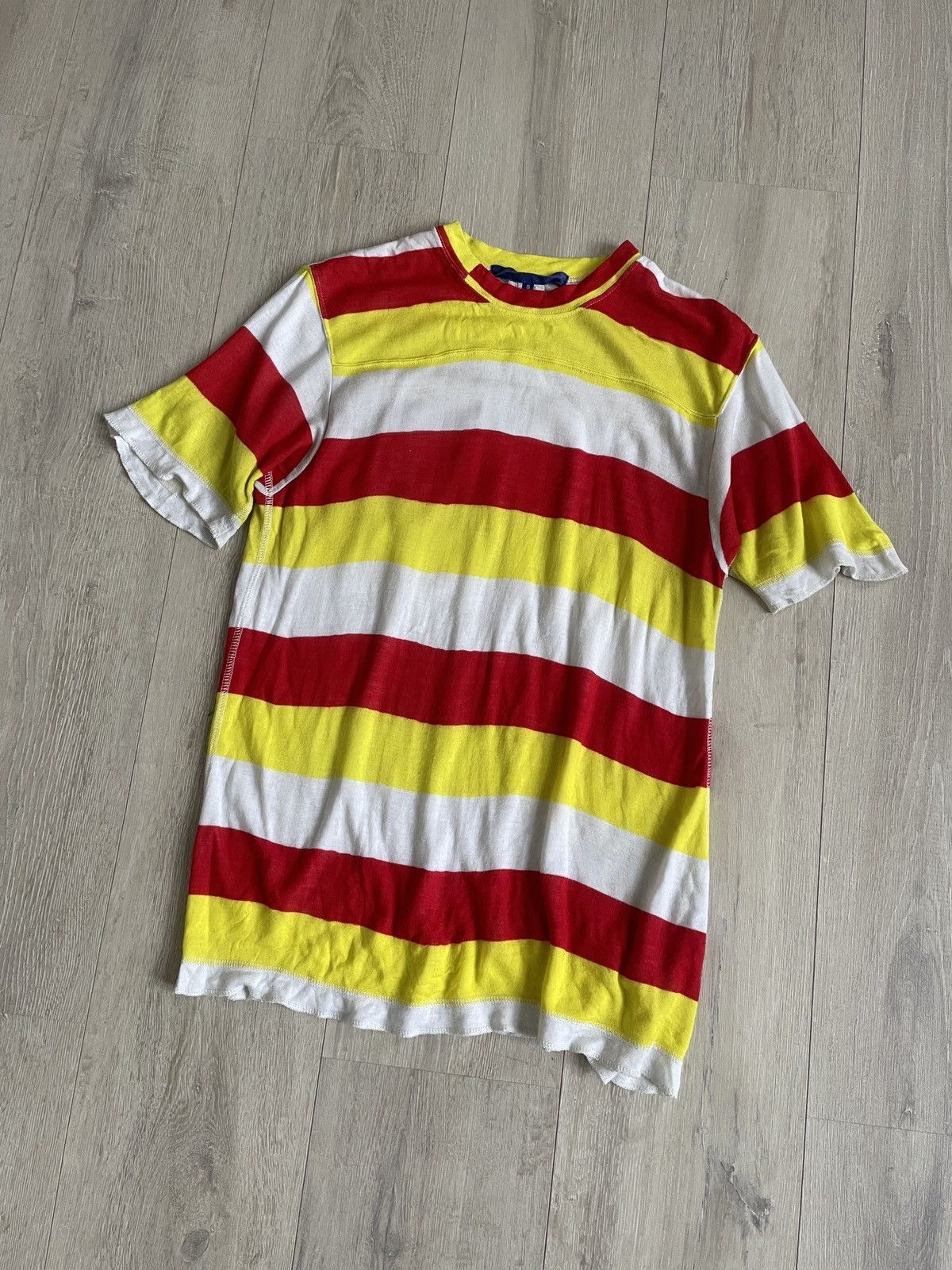 Junya Watanabe Junya Watanabe SS07 striped cotton jersey Size US S / EU 44-46 / 1 - 3 Thumbnail