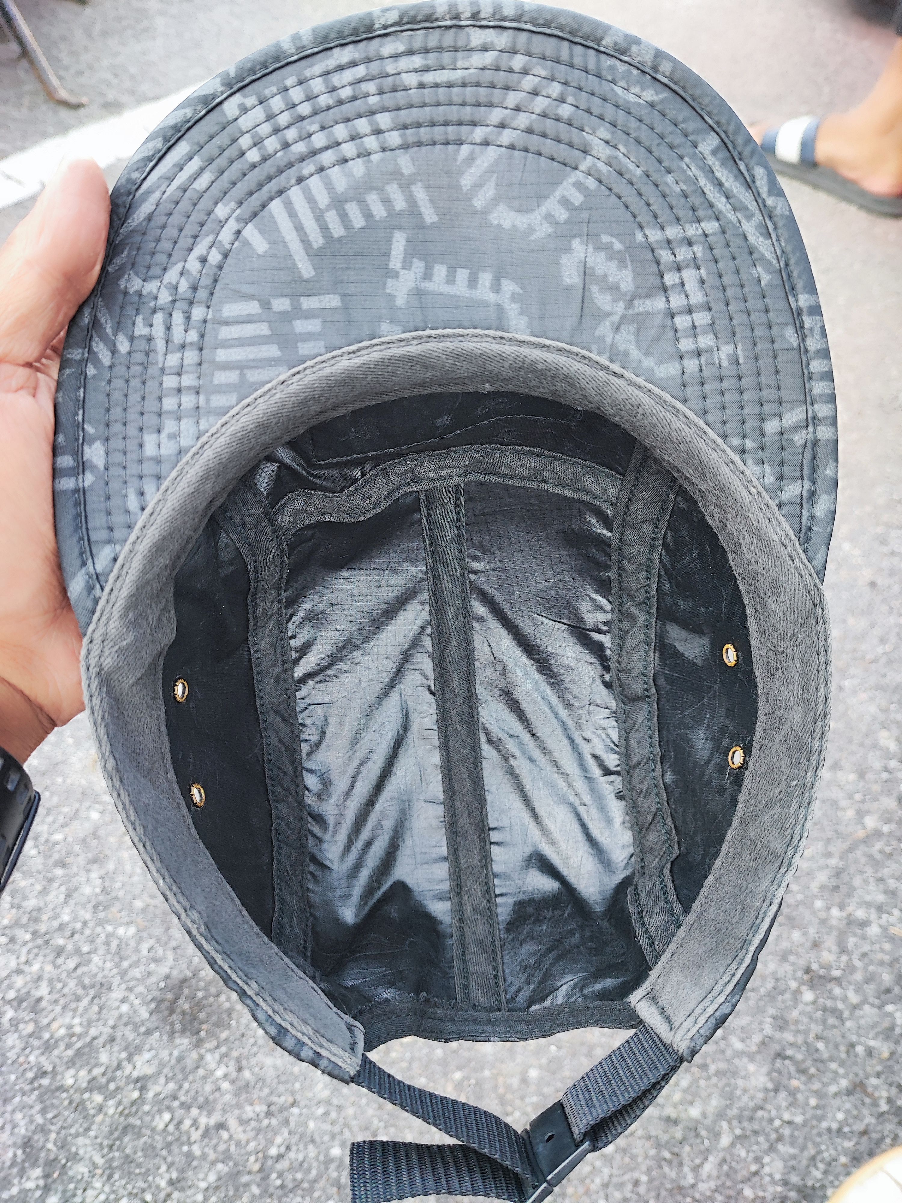Supreme SS15 Supreme Box Logo Camp Cap Reflective Black Vintage Size ONE SIZE - 8 Thumbnail