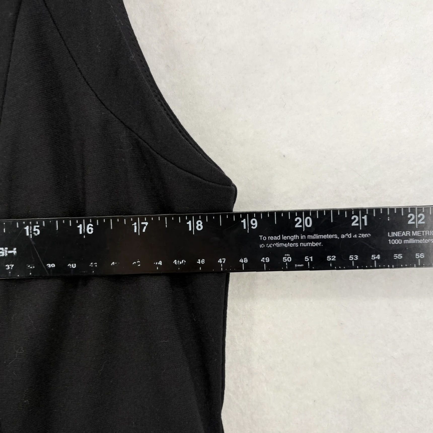 Talbots Talbots Dress Womens 14 Black Sleeveless Sheath Ruffle Little Black Dress NWT Size XL / US 12-14 / IT 48-50 - 7 Thumbnail