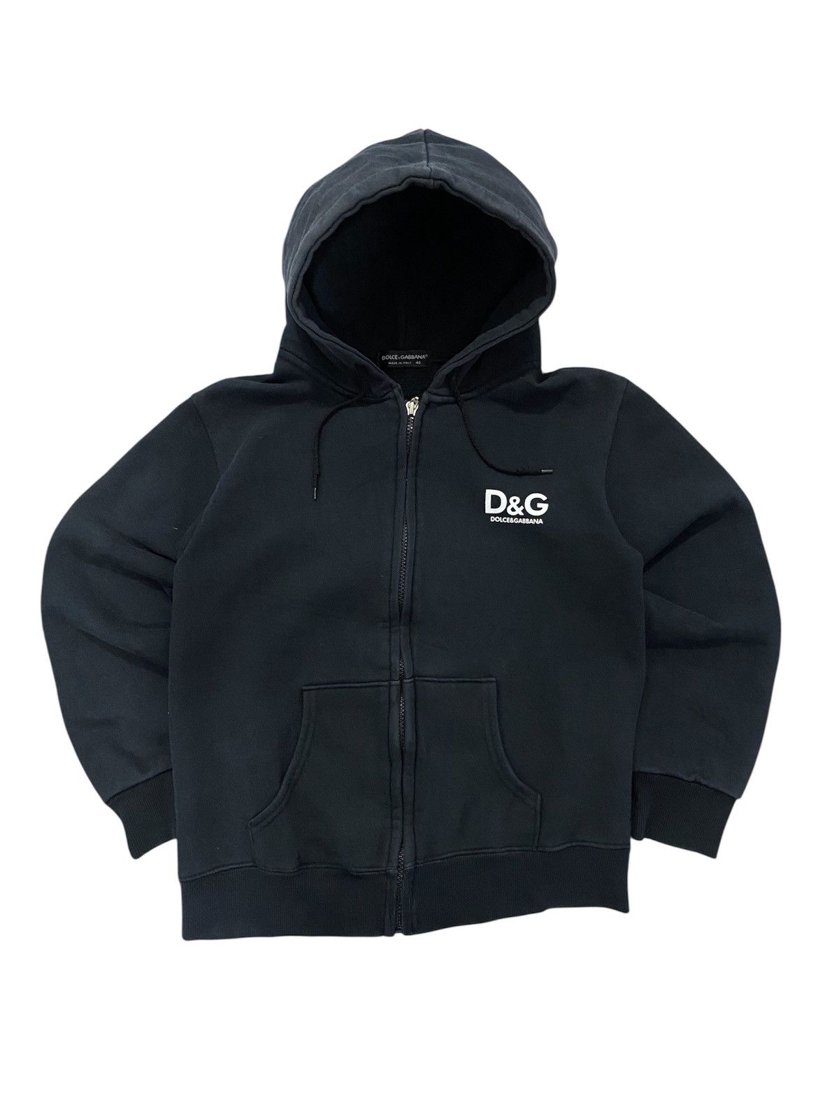 Dolce & Gabbana D&G Y2K Archive Ampersand Zip Hoodie Size S / US 4 / IT 40 - 2 Thumbnail