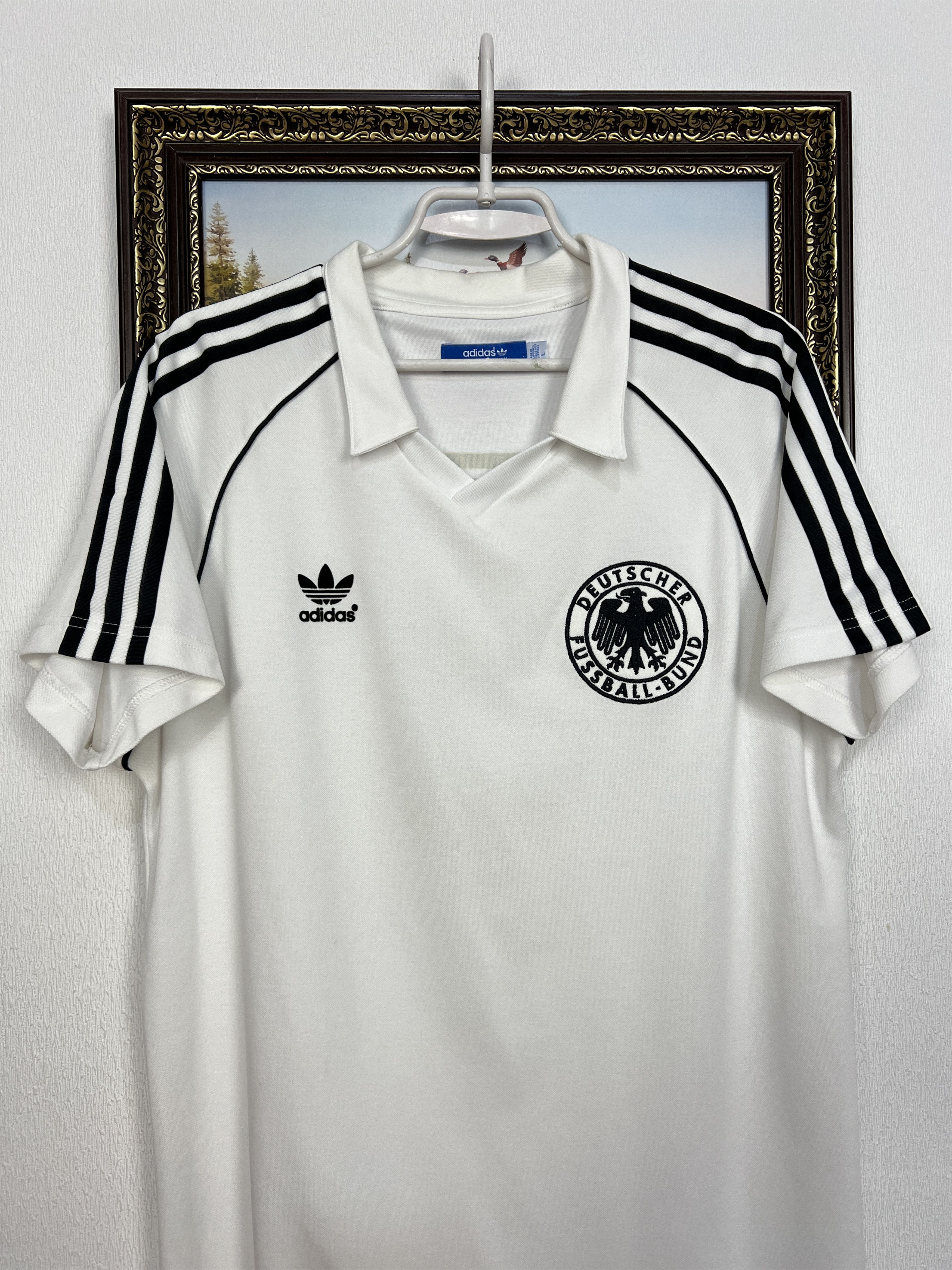 Adidas Vintage Originals Germany Football Shirt World Cup #5 Jersey Size US L / EU 52-54 / 3 - 2 Thumbnail