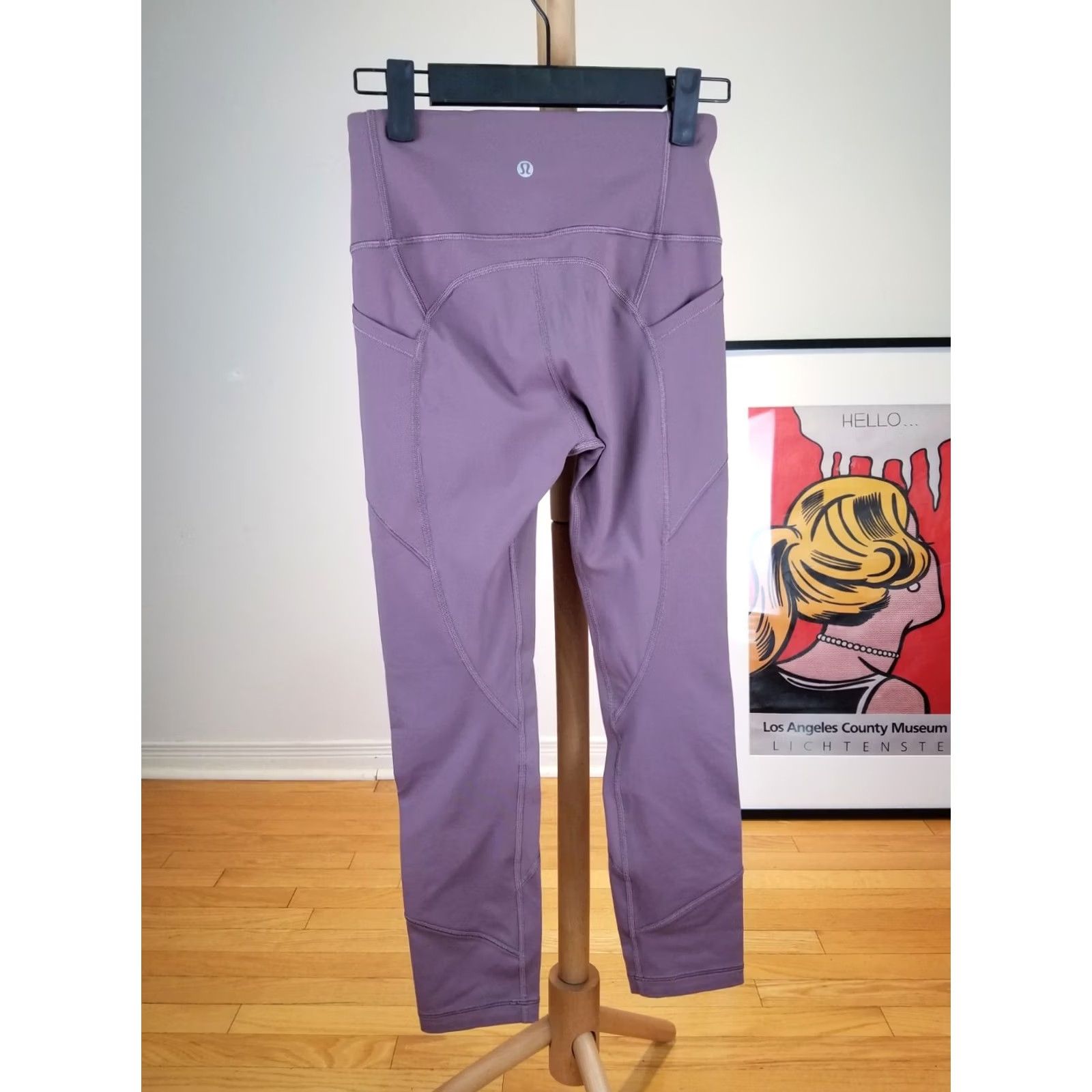 Lululemon LULULEMON Purple Yoga Leggins Pants Women's 4 Leggings Skinny Ankle Inseam 23 in 31 in 22 in Waist Regular Size Type: 4 Purple Yoga Pants Womens Size 27" / US 4 / IT 40 - 3 Thumbnail