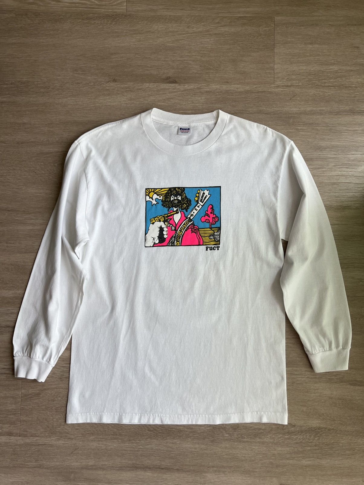 FUCT FUCT Kill A Hippie L/S T-Shirt Size US L / EU 52-54 / 3 - 1 Thumbnail
