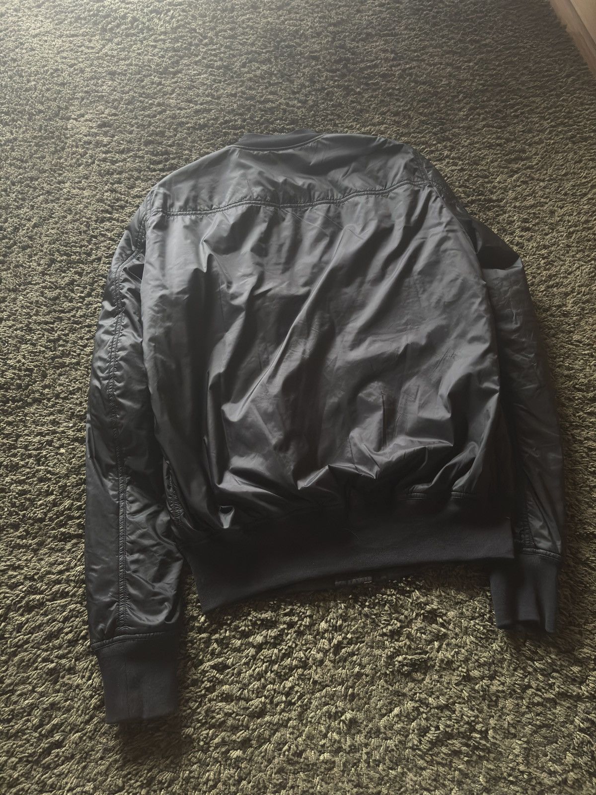 Rick Owens SS17 Rick Owens Drkshdw Black Oversized Bomber Jacket Size US S / EU 44-46 / 1 - 4 Thumbnail