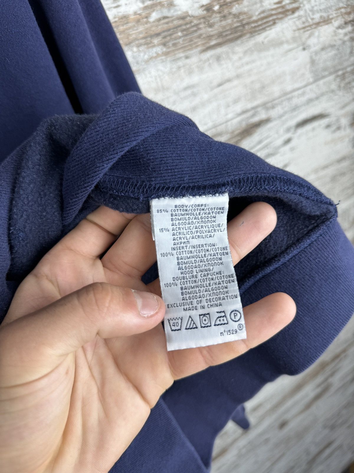 Polo Ralph Lauren × Vintage Mens Vintage Polo Ralph Lauren distressed zip hoodie y2k OG Size US L / EU 52-54 / 3 - 13 Thumbnail