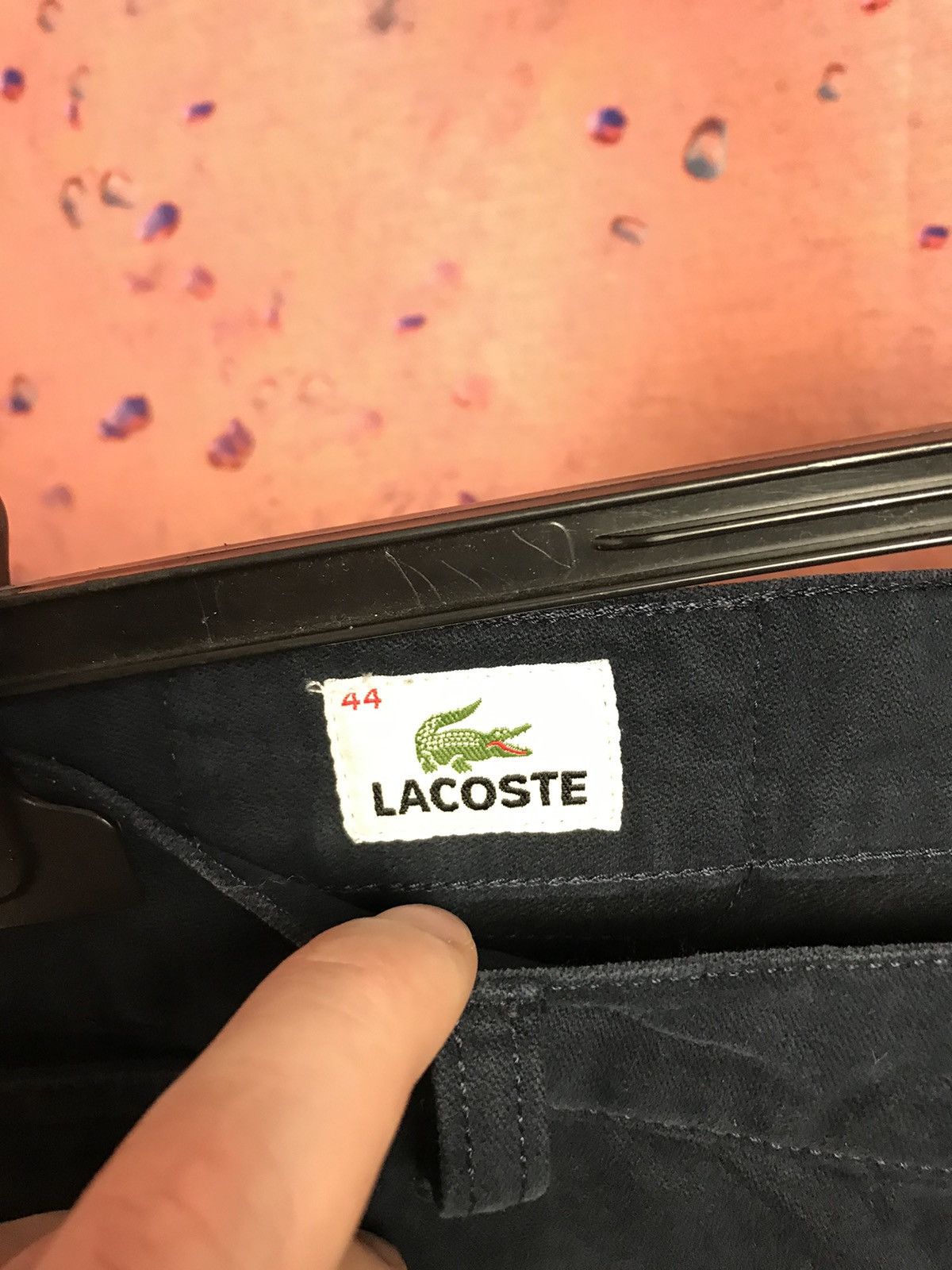 Lacoste × Vintage Vintage Lacoste streetwear pants Size US 34 / EU 50 - 3 Thumbnail
