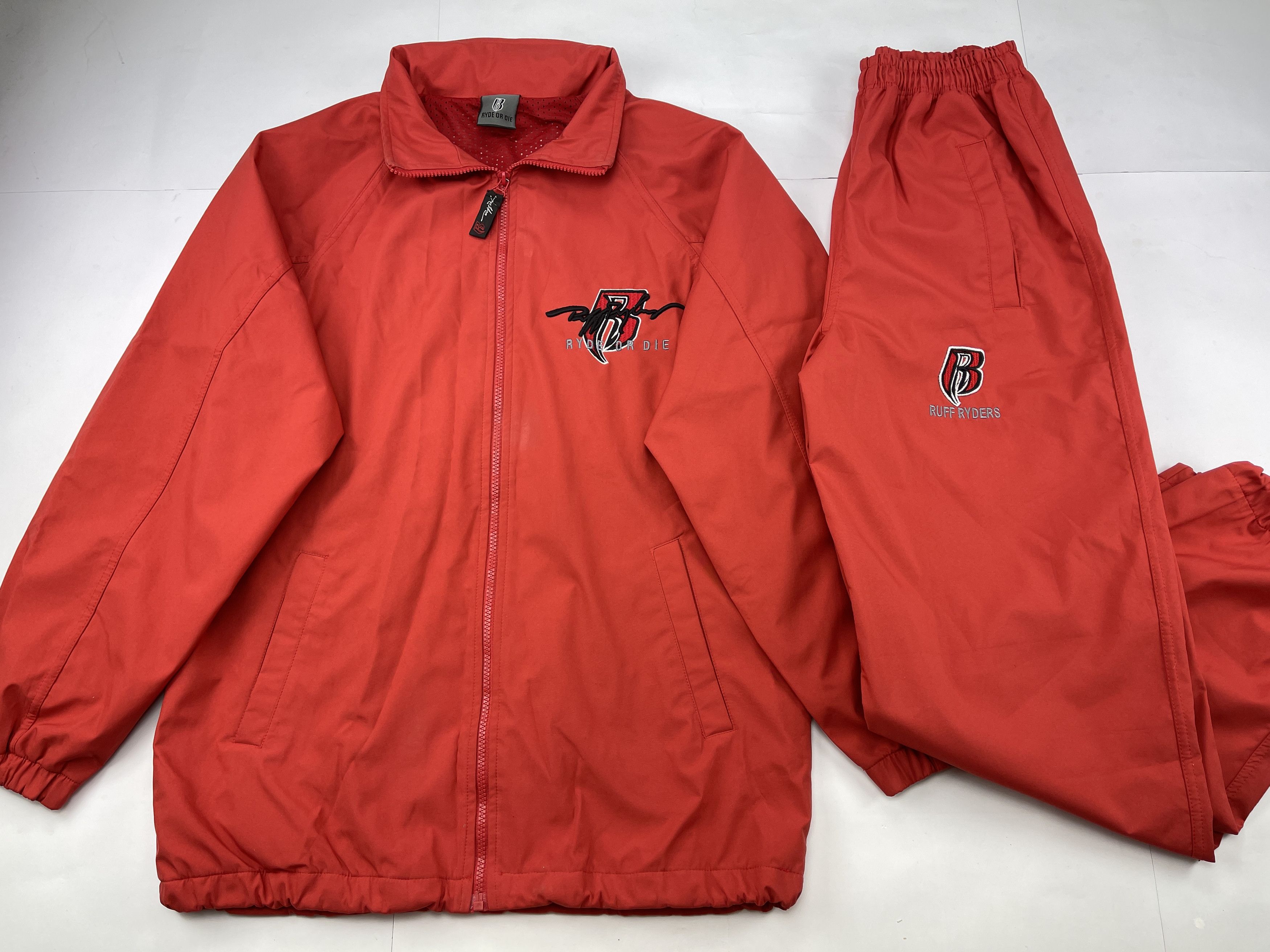 Ruff Ryders Ruff Ryders tracksuit, vintage hip hop jacket pants set S Size US S / EU 44-46 / 1 - 4 Thumbnail