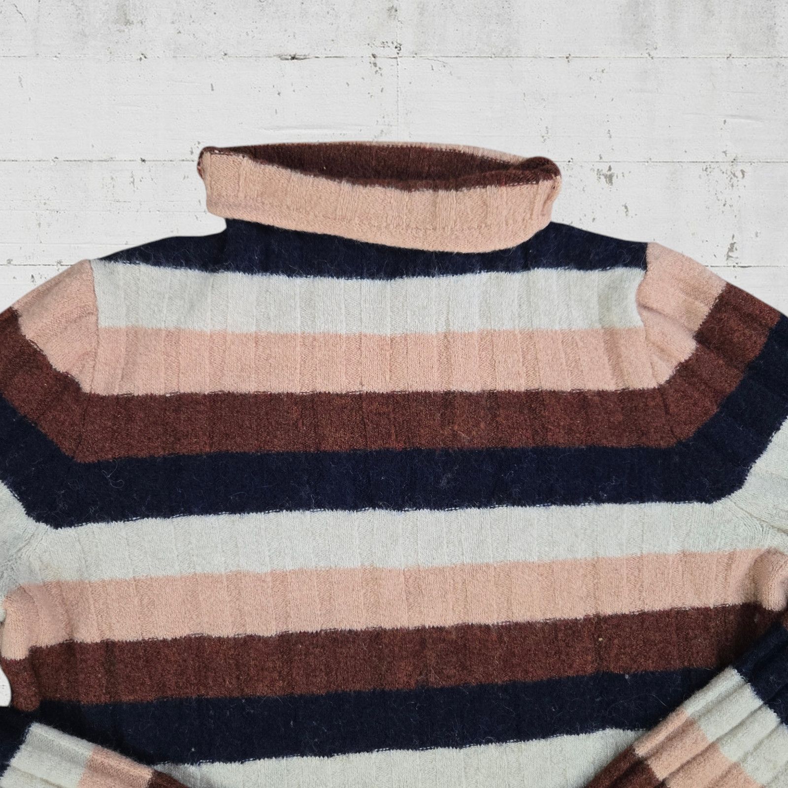 Madewell Madewell Striped Turtleneck Sweater Size Small Size S / US 4 / IT 40 - 3 Thumbnail
