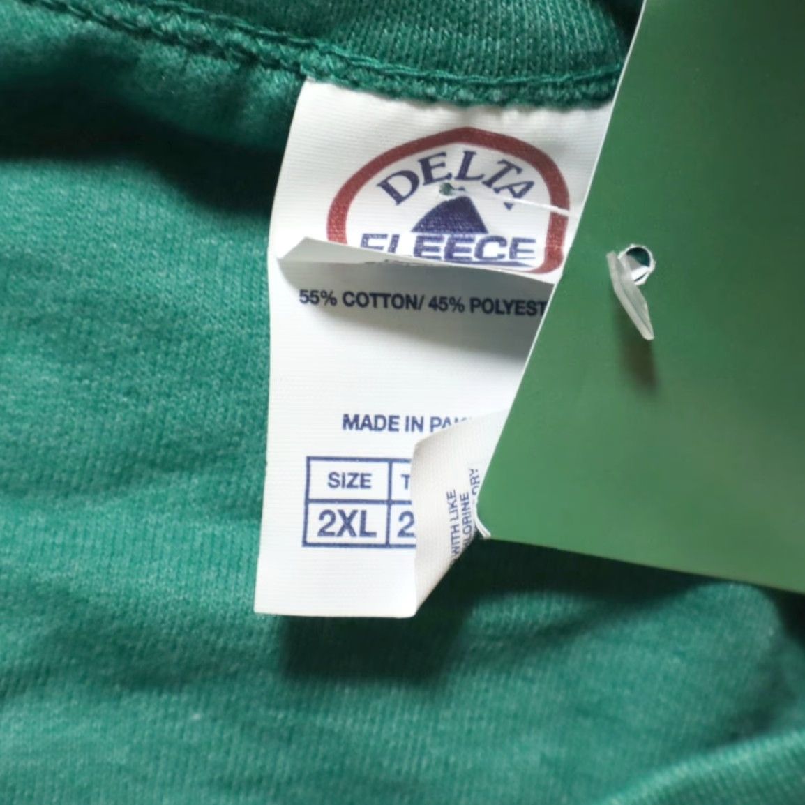 Delta Delta Mountain Dew Fleece Sweatshirt Green Men's XL Shirt Size US XL / EU 56 / 4 - 5 Thumbnail