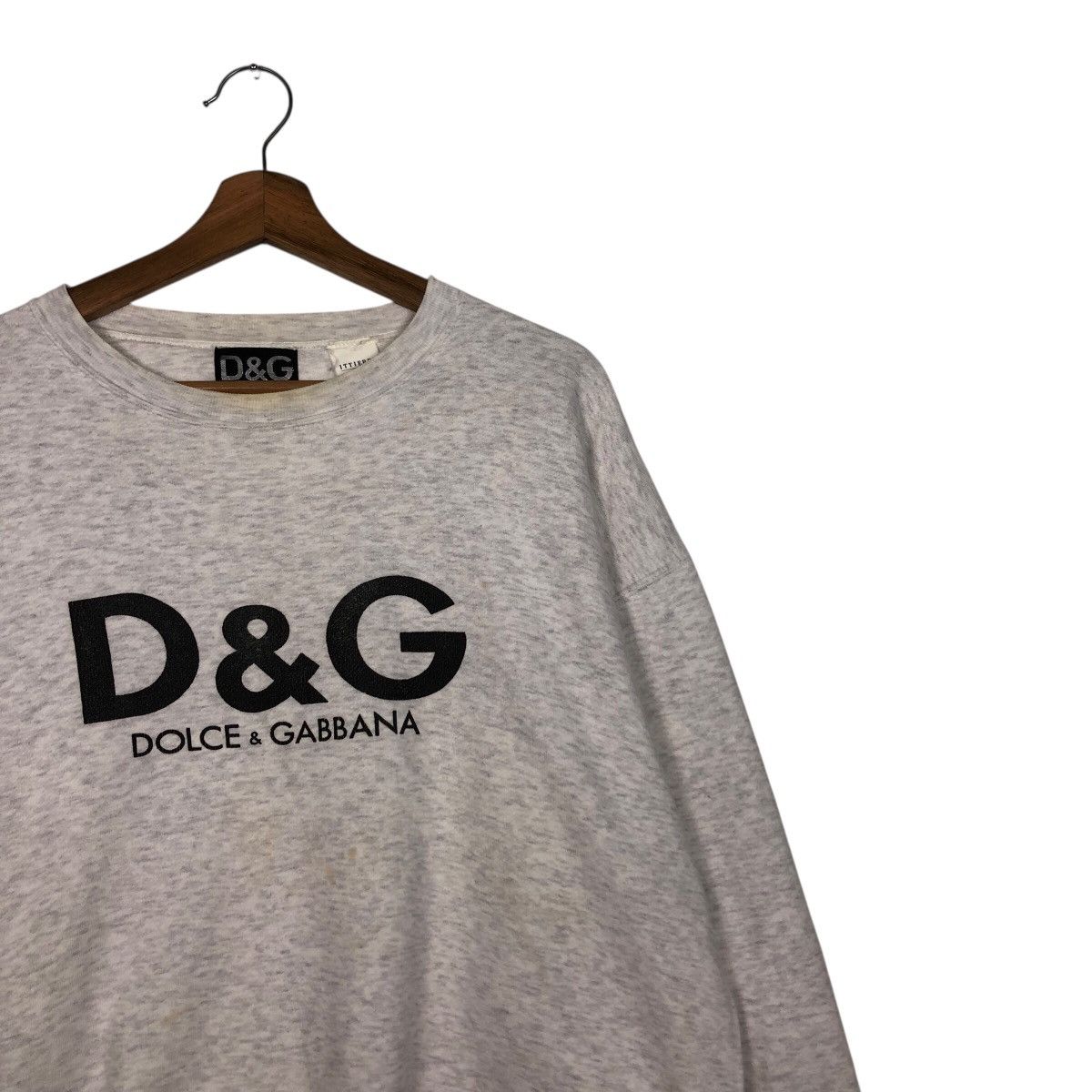 Dolce & Gabbana Vintage Dolce & Gabbana Logo Crewneck Streetwear Pullover Size US M / EU 48-50 / 2 - 7 Thumbnail