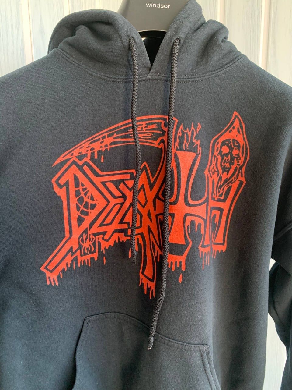 Other Vintage Death Band Cotton Black Gildan Heavy Blend Hoodie Size US M / EU 48-50 / 2 - 7 Thumbnail